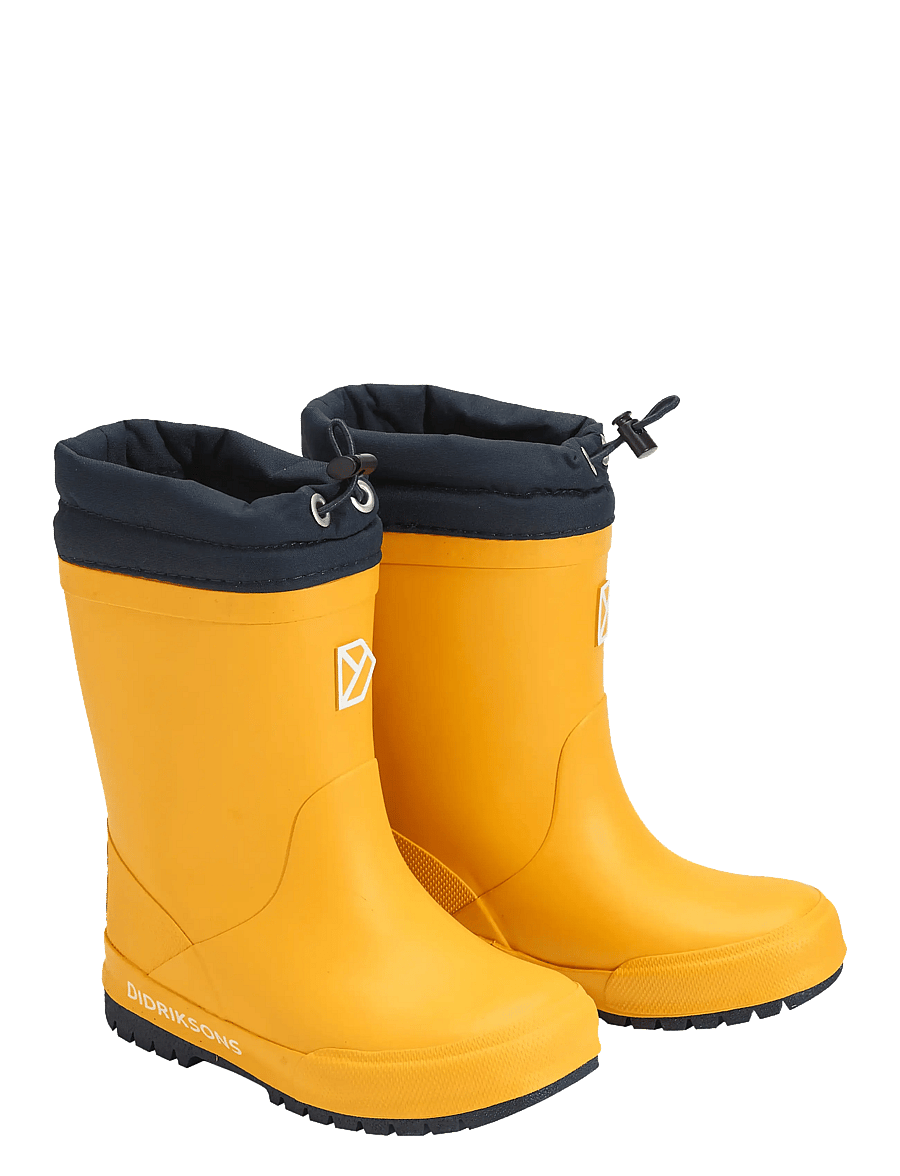 Didriksons - Slush Kids' Boots - gefütterte gummistiefel - oat yellow - 1