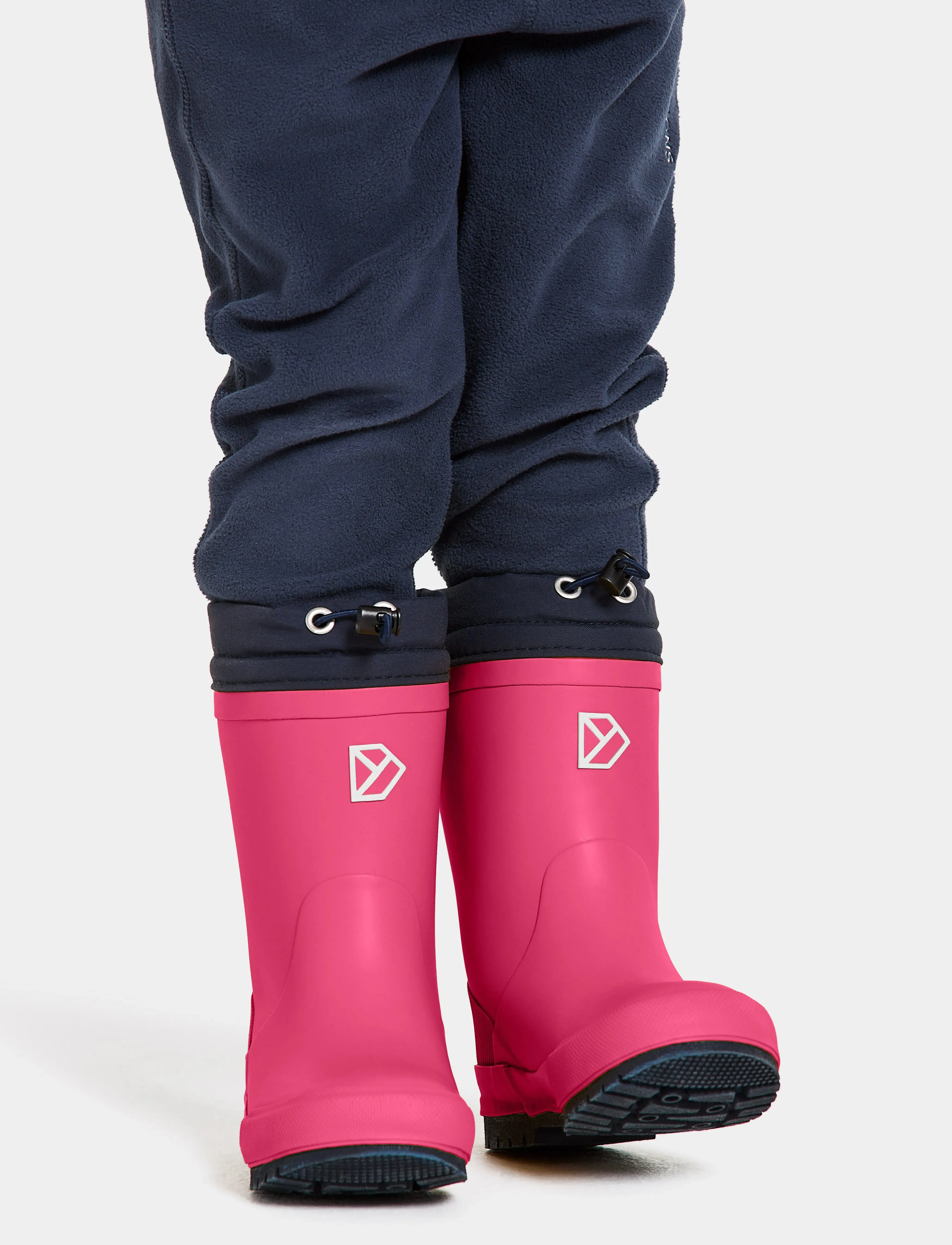Didriksons Slush Kids' Boots - Regntøj - PLASTIC PINK / pink/rose