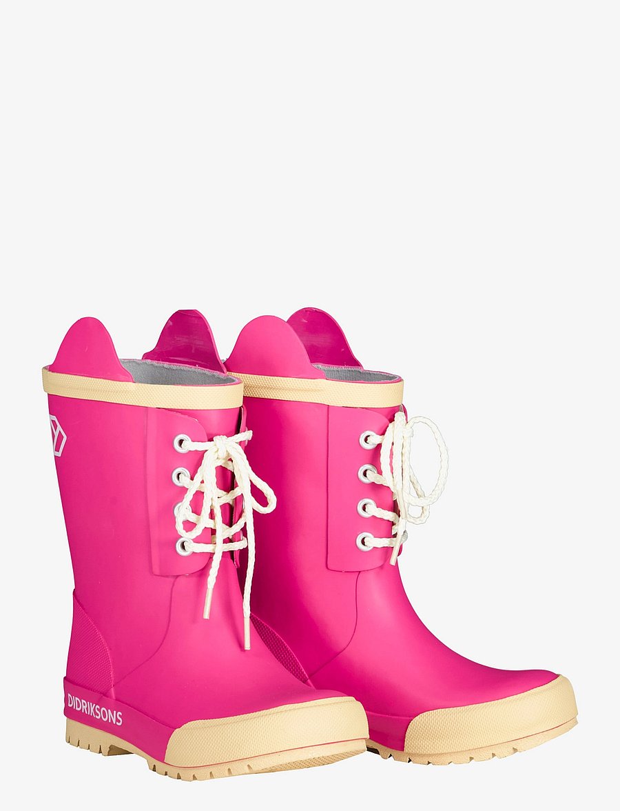 Didriksons - SPLASHMAN K BOOTS - hohe gummistiefel - plastic pink - 1