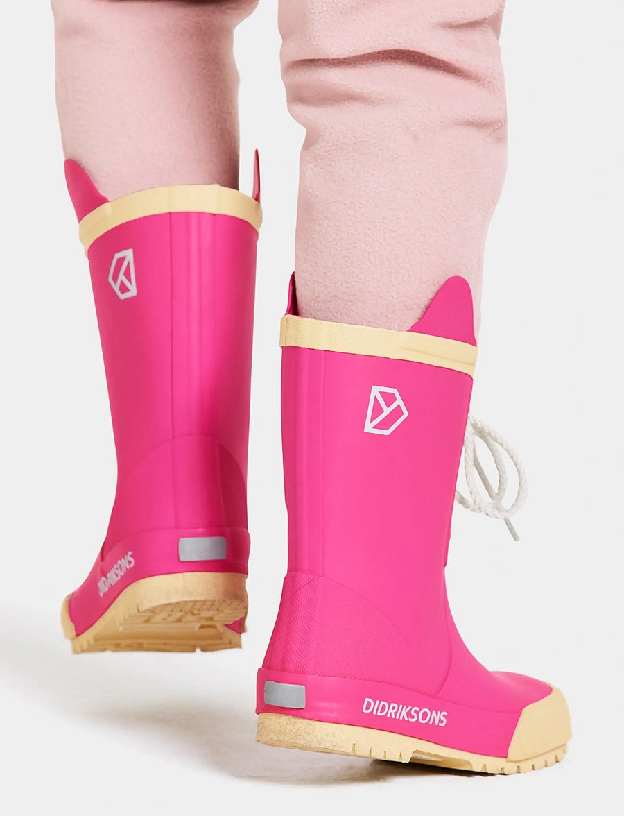 Didriksons - SPLASHMAN K BOOTS - hohe gummistiefel - plastic pink - 3