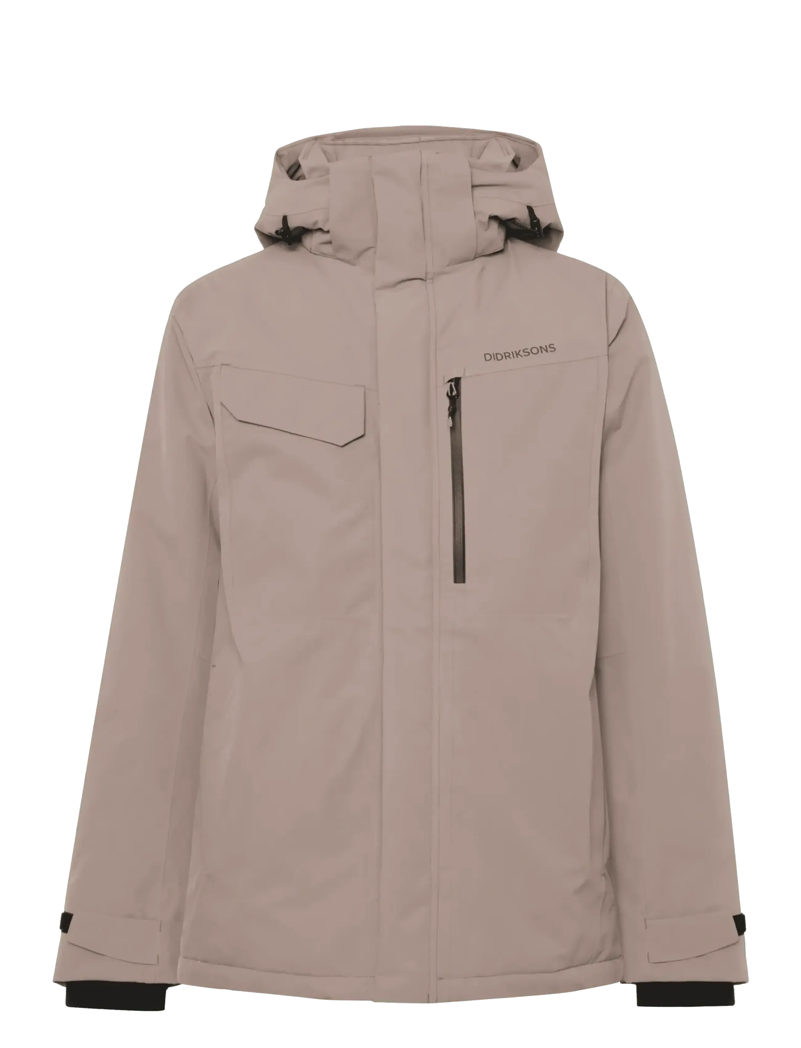Didriksons Stefan Jacket - Parkasjackor - ASH BROWN / brown