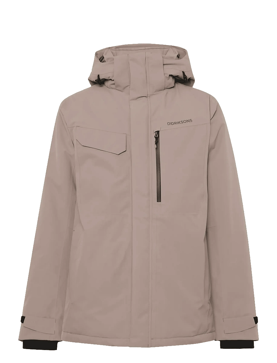 Didriksons - Stefan Jacket - parkas - ash brown - 1