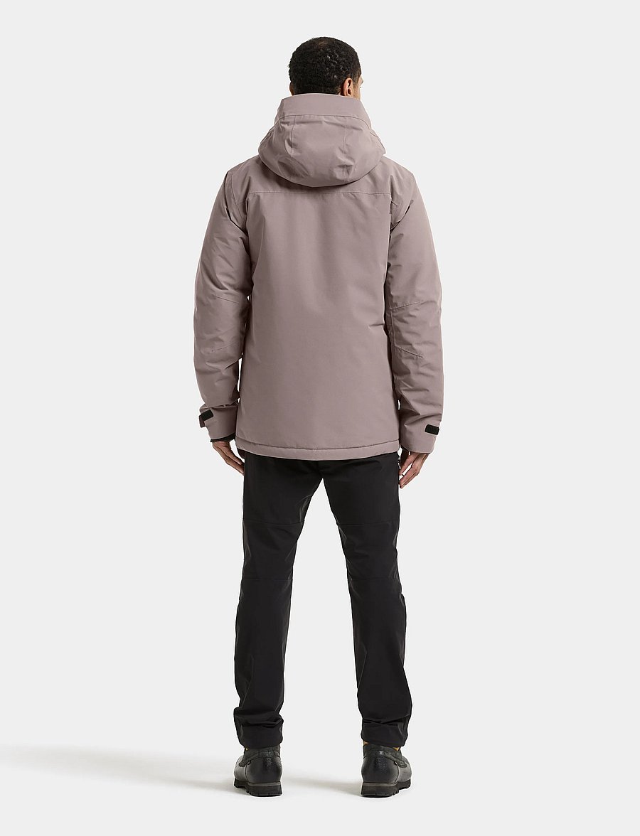 Didriksons - Stefan Jacket - parkas - ash brown - 3