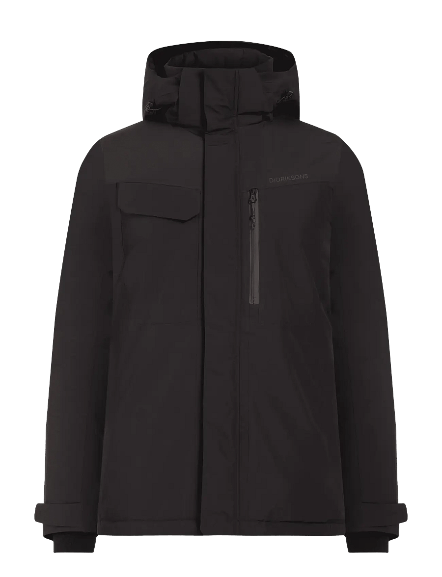 Didriksons - Stefan Jacket - parkas - black - 1
