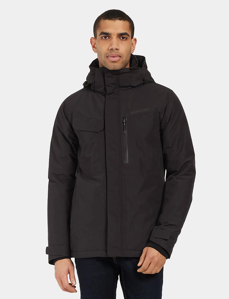 Didriksons - Stefan Jacket - parkas - black - 0