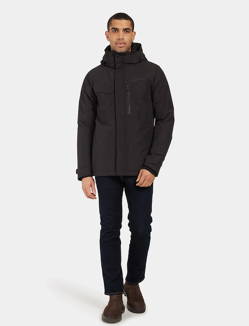 Didriksons - Stefan Jacket - parkas - black - 3