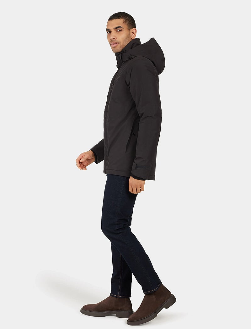Didriksons - Stefan Jacket - parkas - black - 5