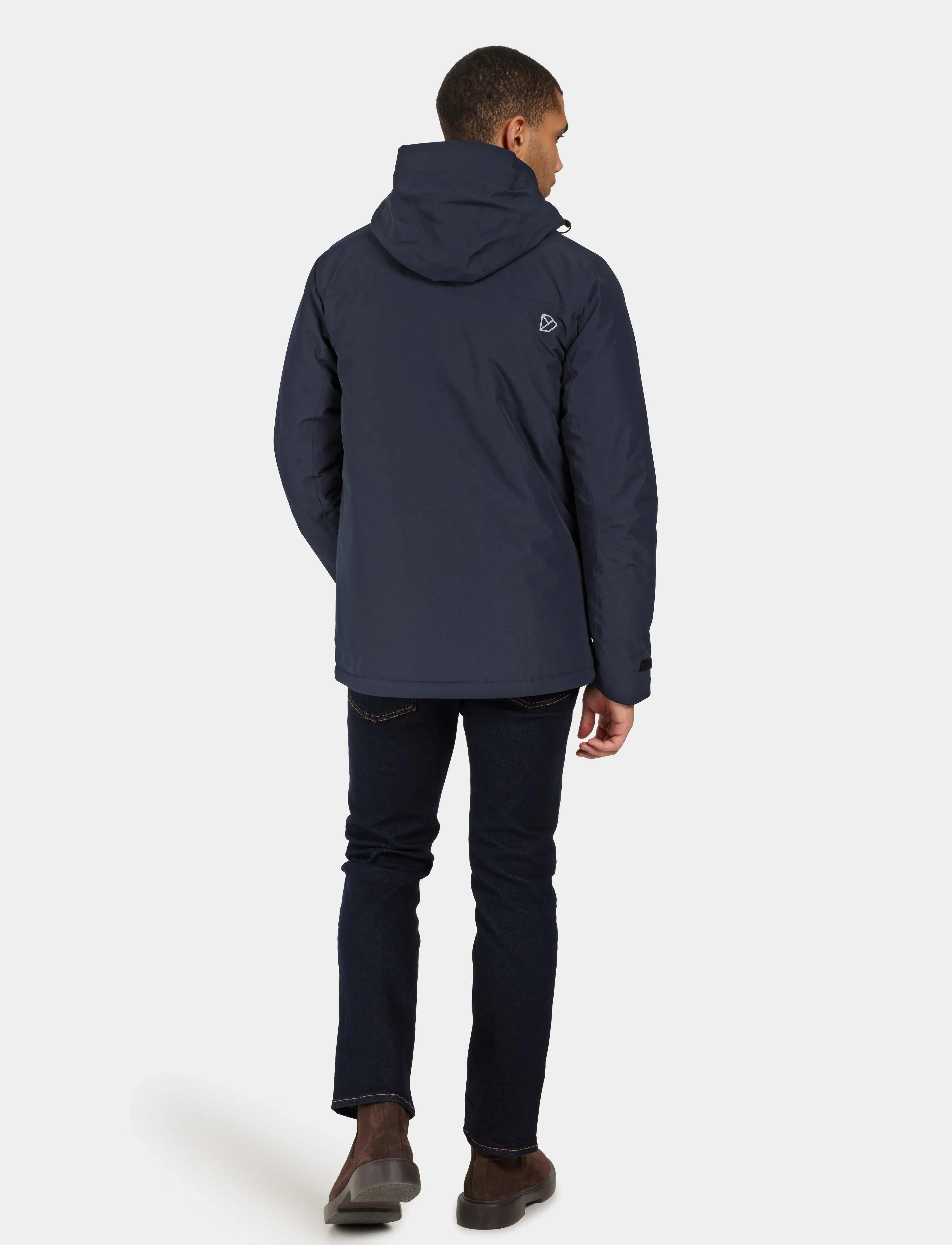 Didriksons - Stefan Jacket - vinterjakker - dark night blue - 5