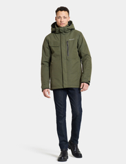 Didriksons - STEFAN USX JKT - winter jackets - deep green - 3