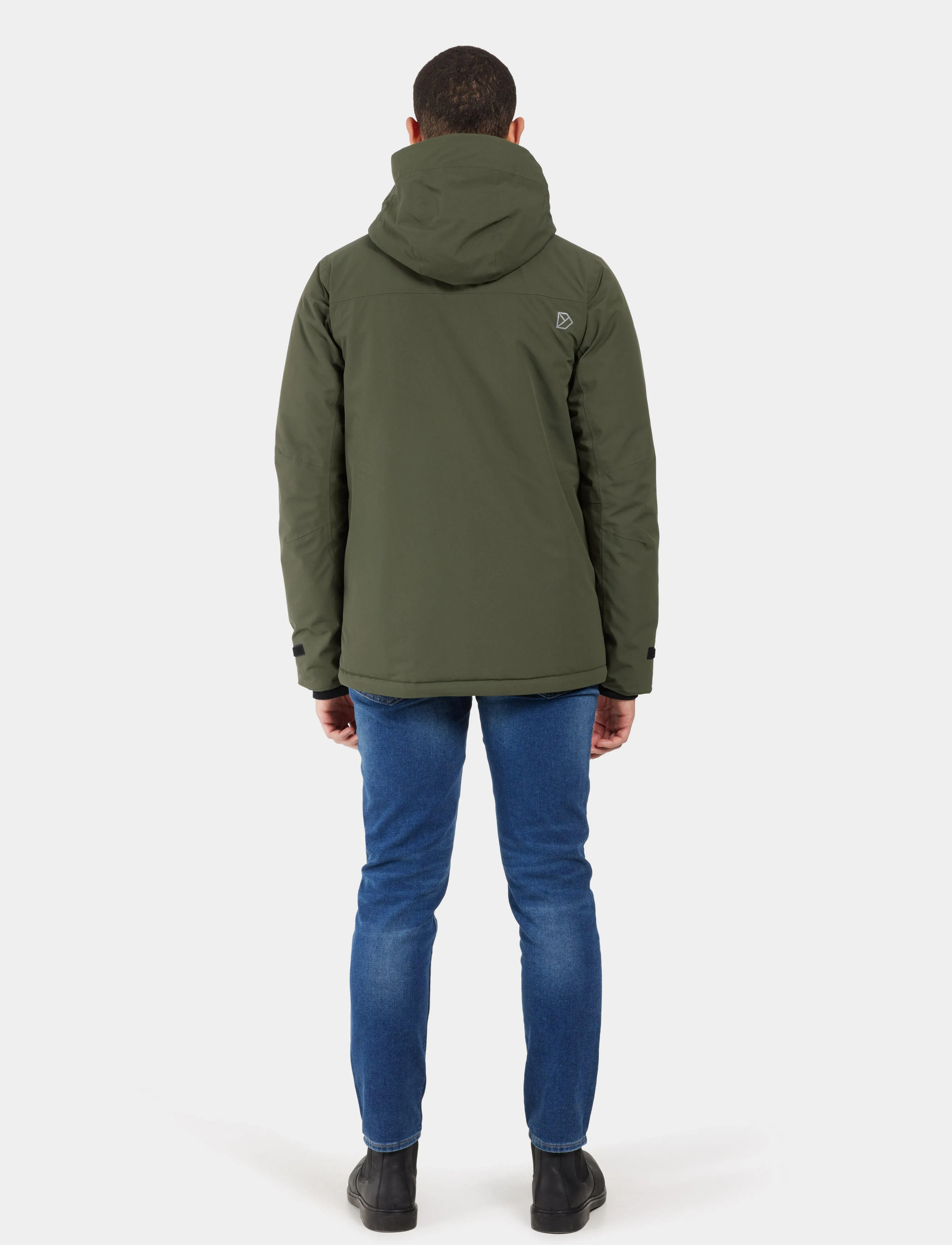 Didriksons - Stefan Jacket - vinterjakker - deep green - 5