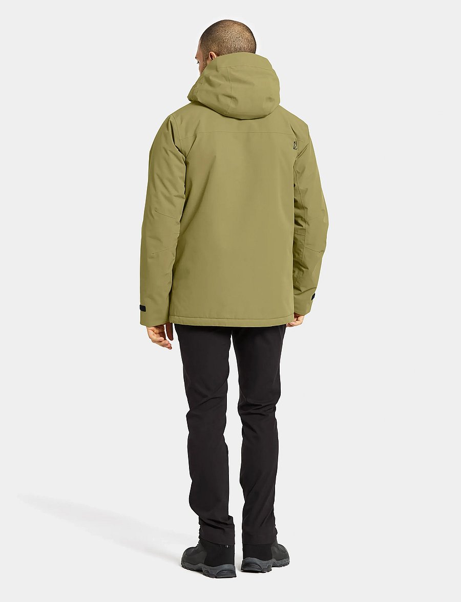 Didriksons - Stefan Jacket - suusajoped - olive green - 4