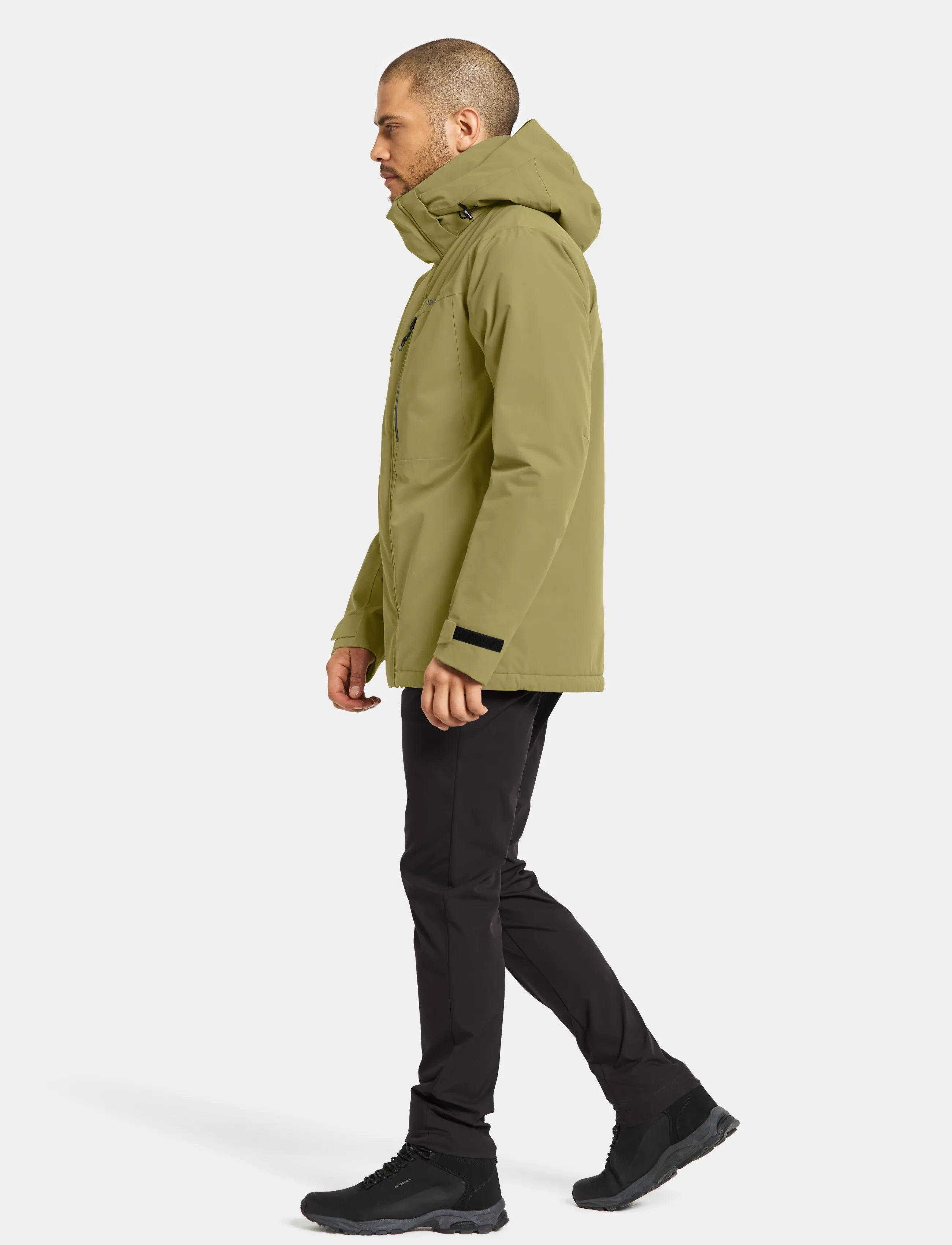 Didriksons - Stefan Jacket - ski jackets - olive green - 5