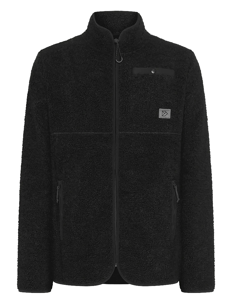 Didriksons - PHOENIX USX FULLZIP - fleece-pullover - black - 1