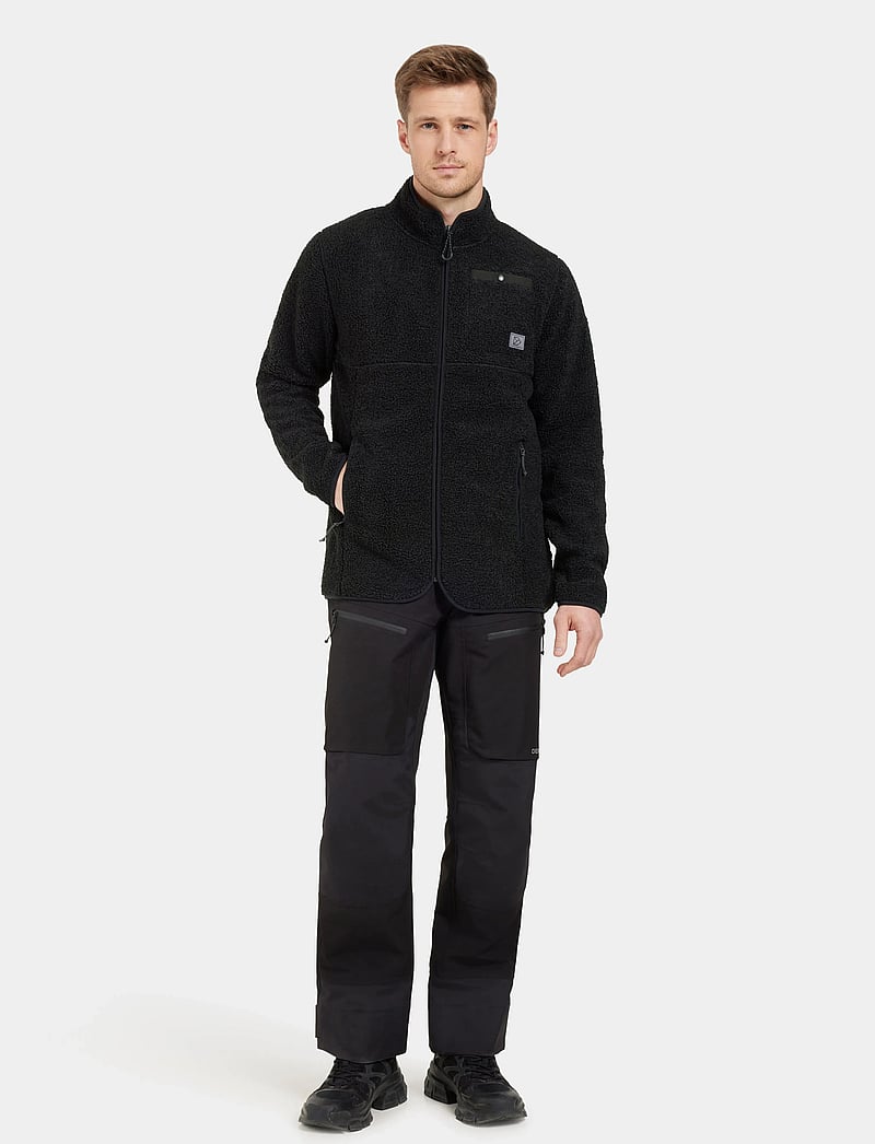 Didriksons - PHOENIX USX FULLZIP - fleece-pullover - black - 3