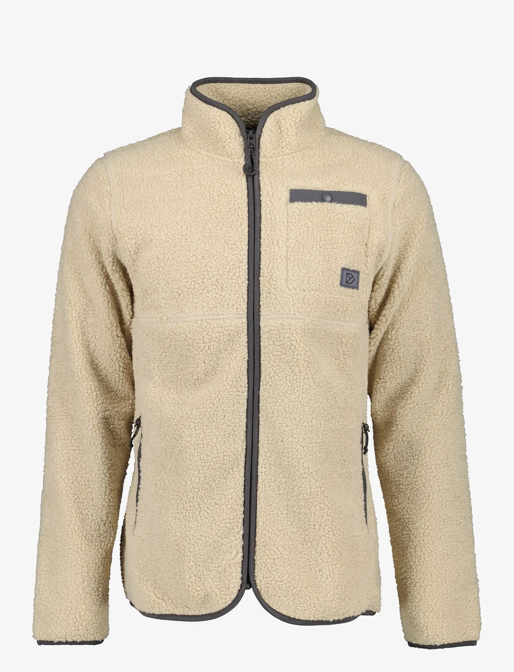 Didriksons - PHOENIX USX FULLZIP - teddytröjor - clay beige - 1