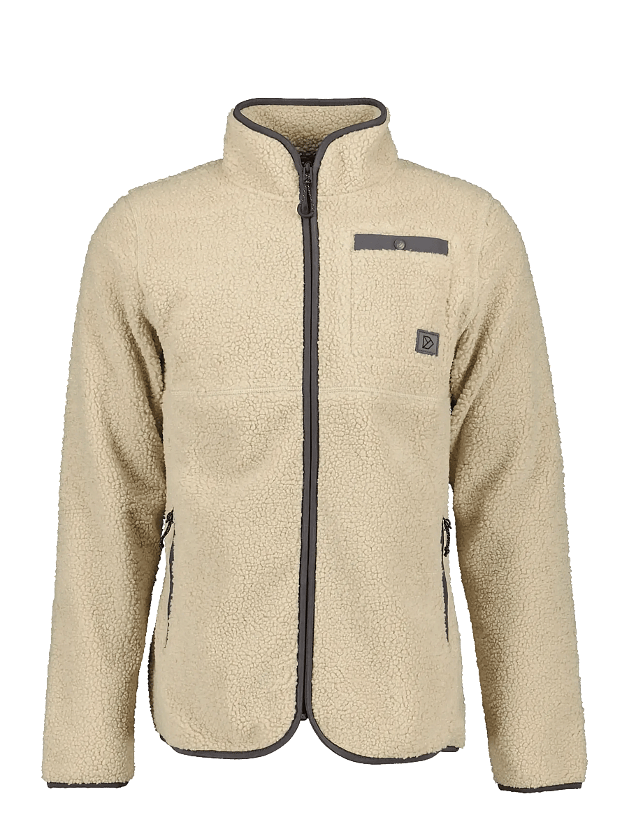 Didriksons - PHOENIX USX FULLZIP - teddy-pullover - clay beige - 1