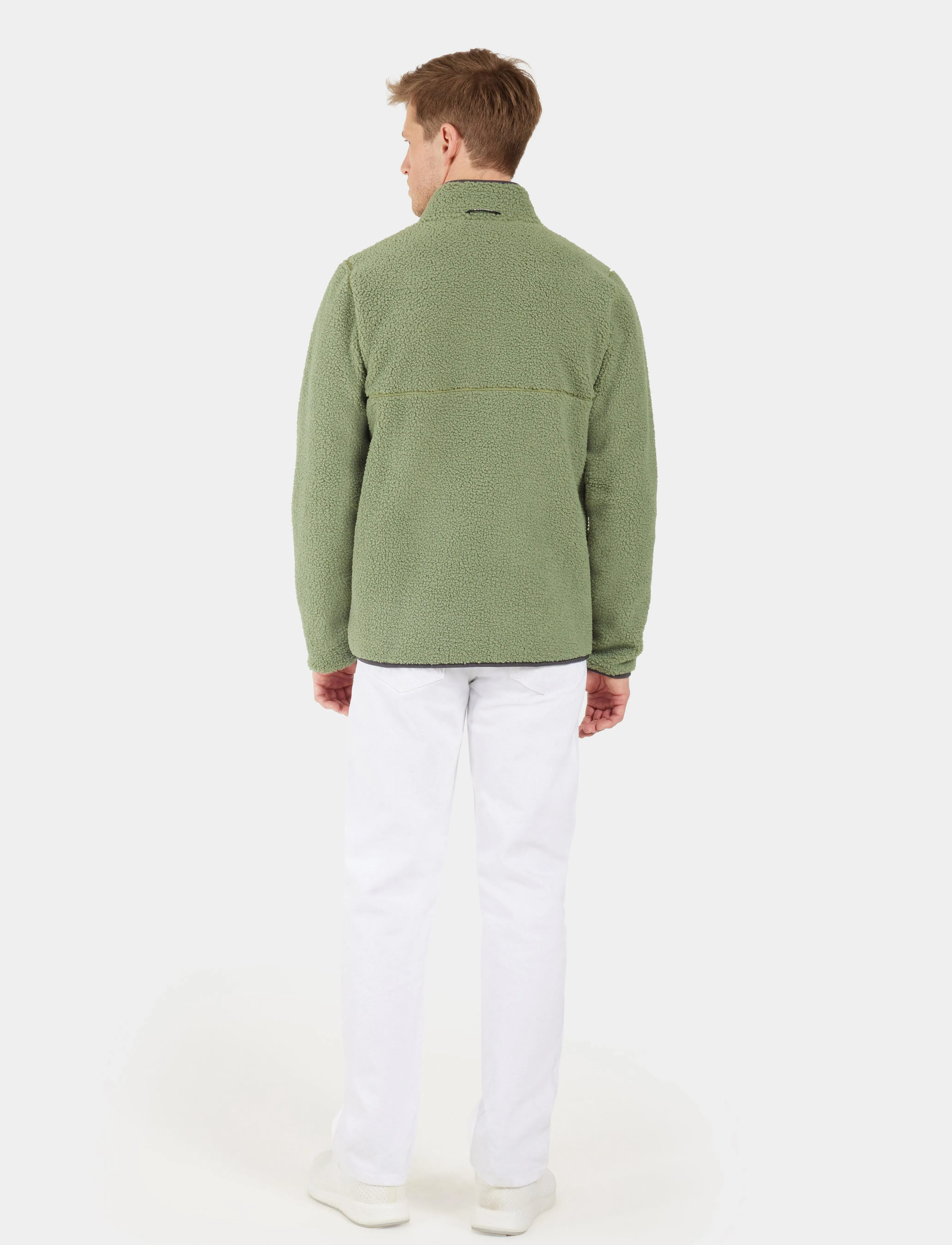 Didriksons - PHOENIX USX FULLZIP - fleece-pullover - light moss - 4