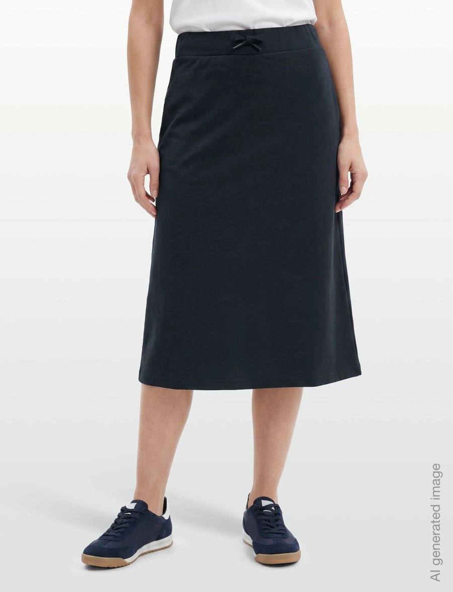 Didriksons - RESÖ WNS SKIRT - midi nederdele - navy - 3