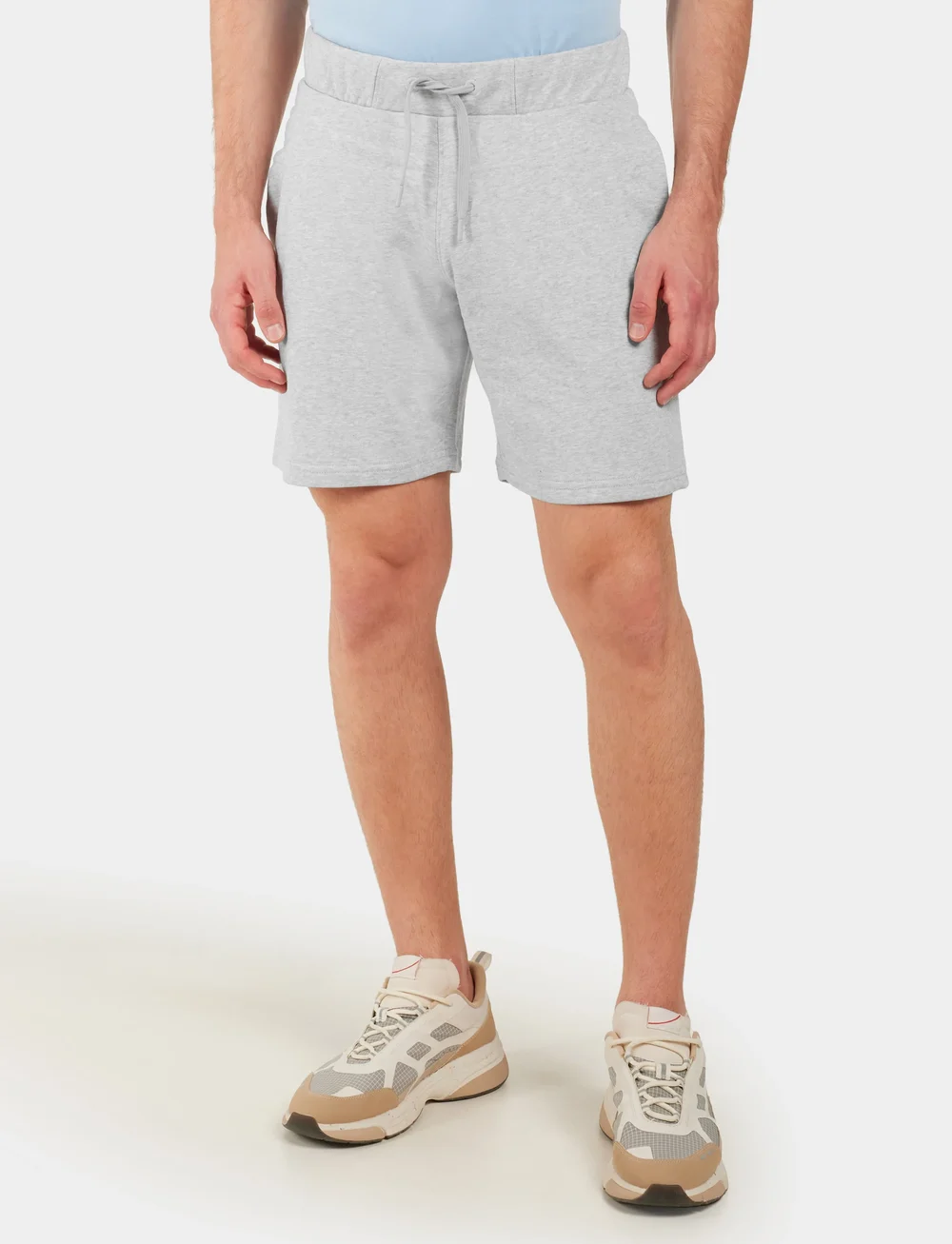 Didriksons - FEJAN USX SHORTS - hosen - aluminum melange - 0