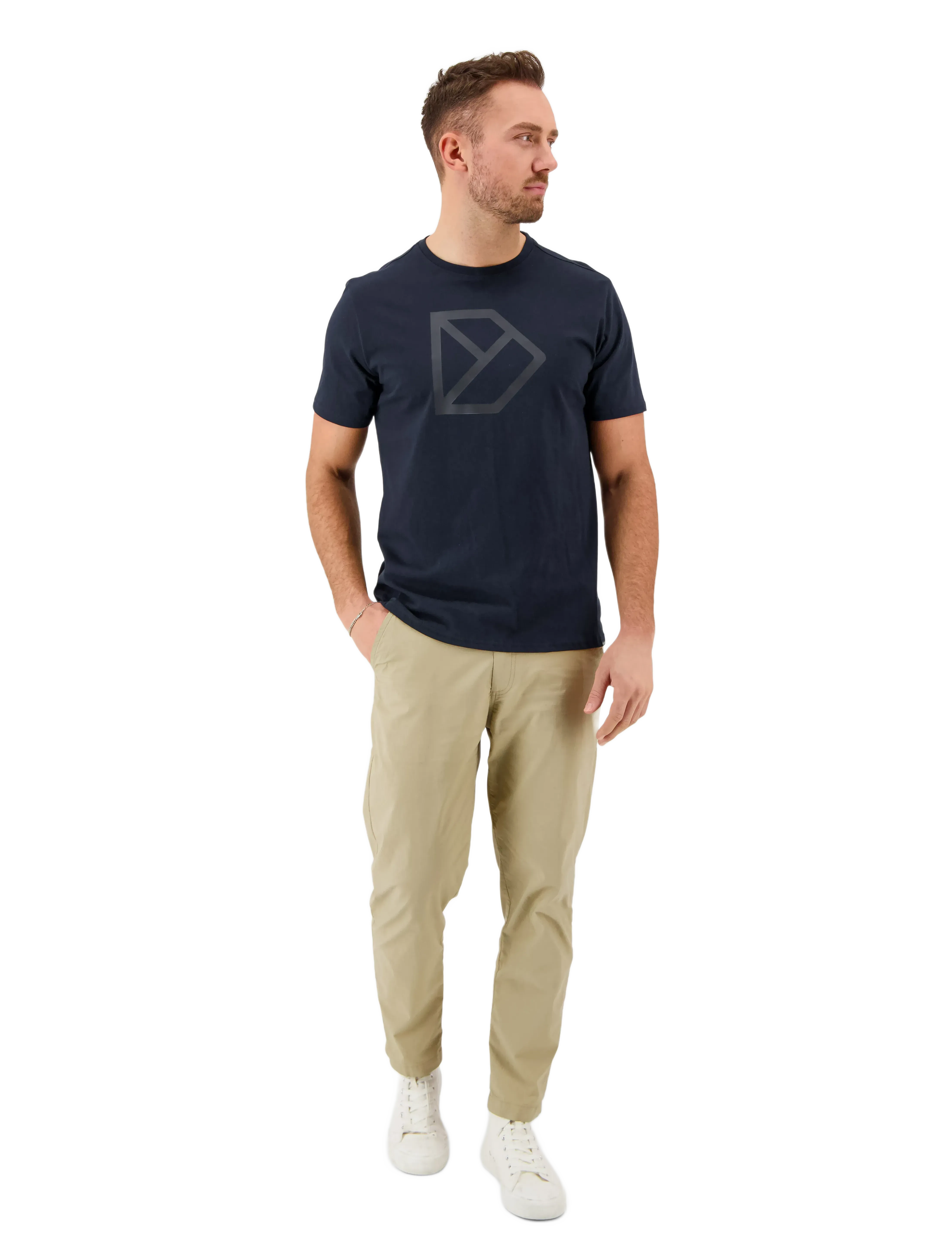 Didriksons - D-LOGO USX T-SHIRT - dark night blue - 3