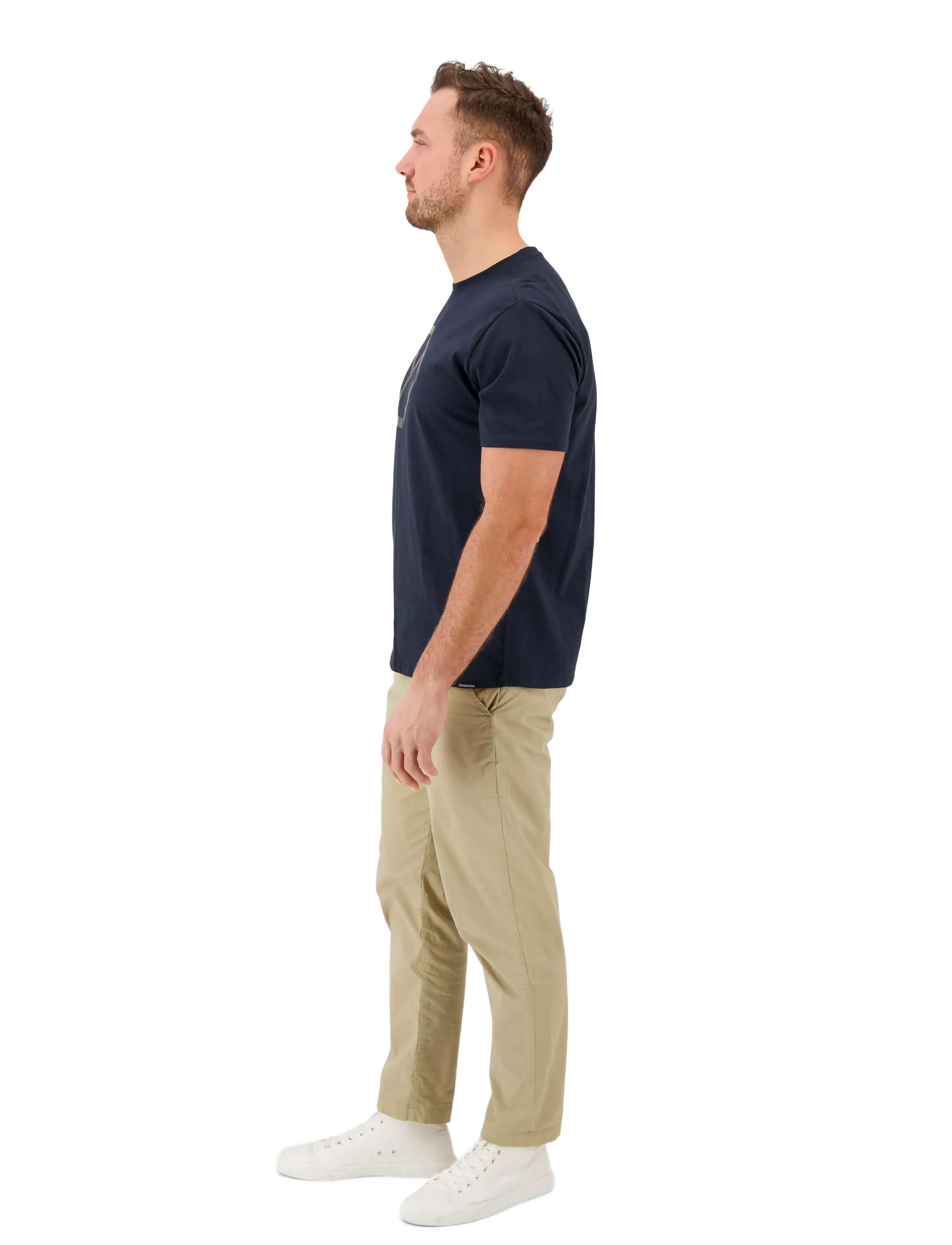 Didriksons - D-LOGO USX T-SHIRT - dark night blue - 4