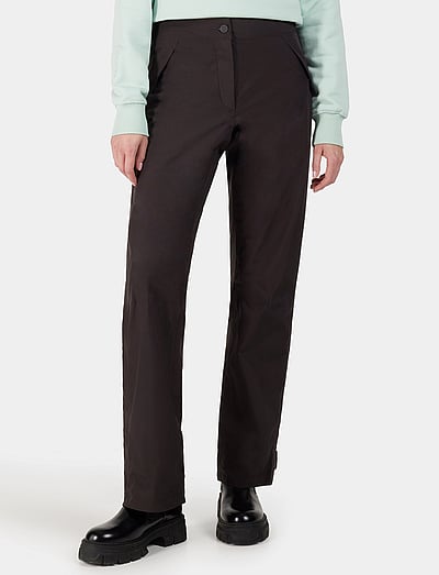 Didriksons Annika Pants - Outerwear - BLACK / black