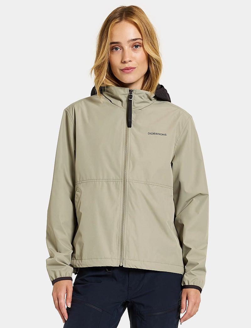 Didriksons - ELLIE WNS JACKET - välijoped - mistel green - 0