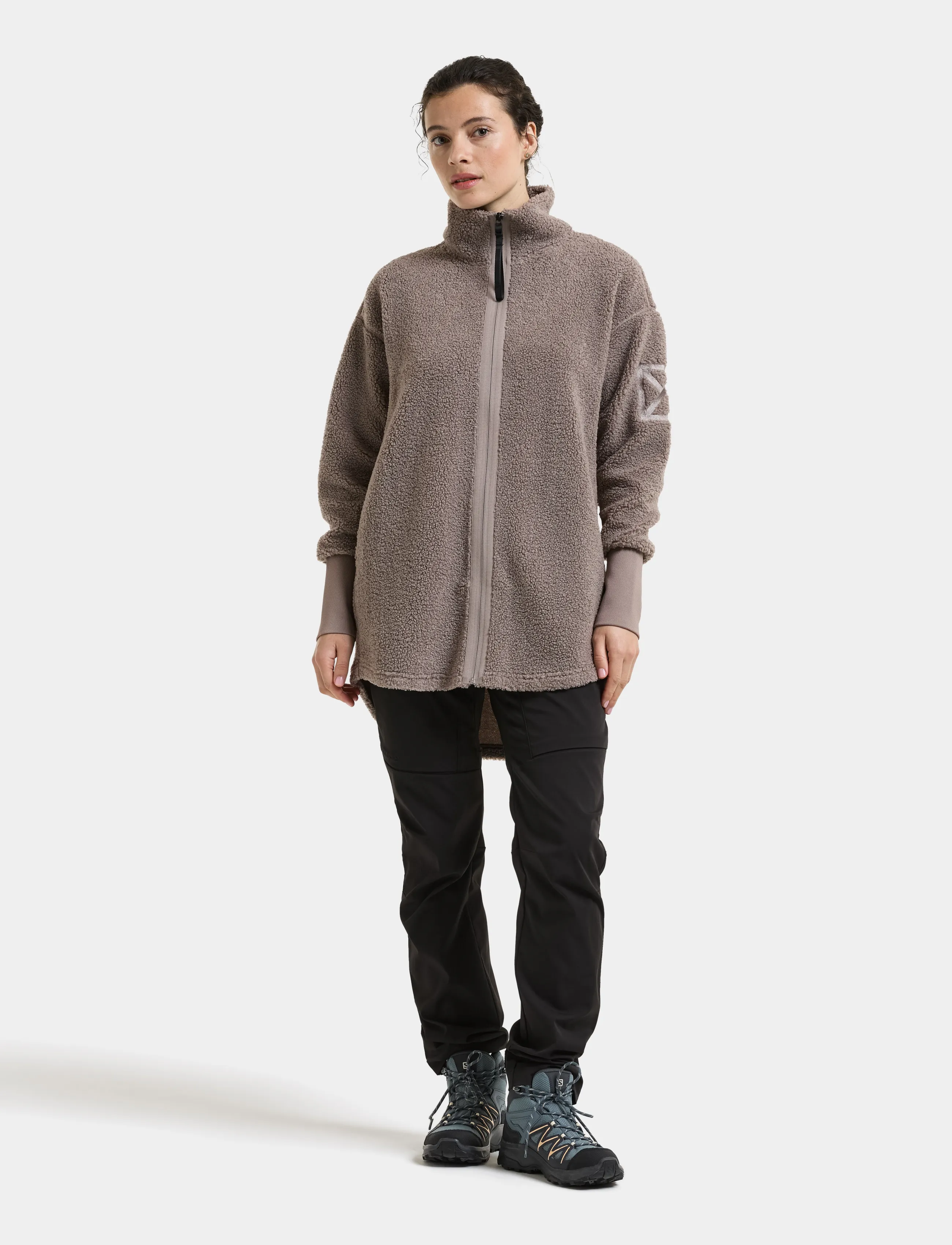 Didriksons - Sally Full-Zip - oberteile - ash brown - 4