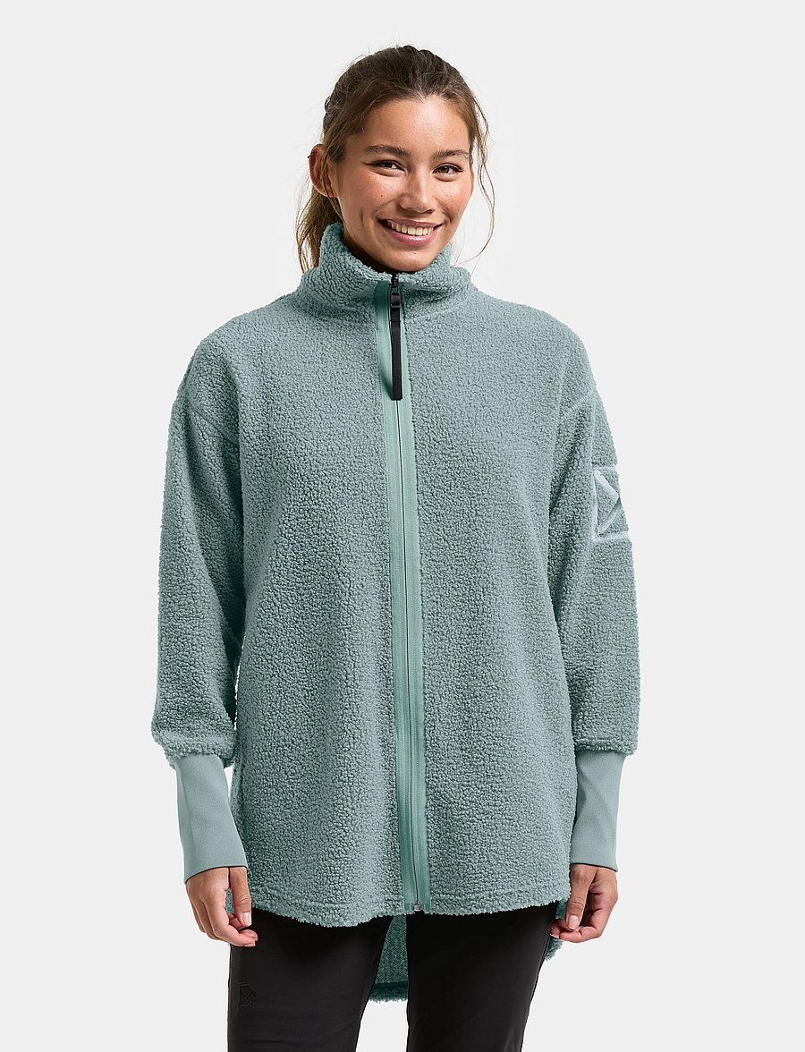Didriksons - Sally Full-Zip - oberteile - factory blue - 0