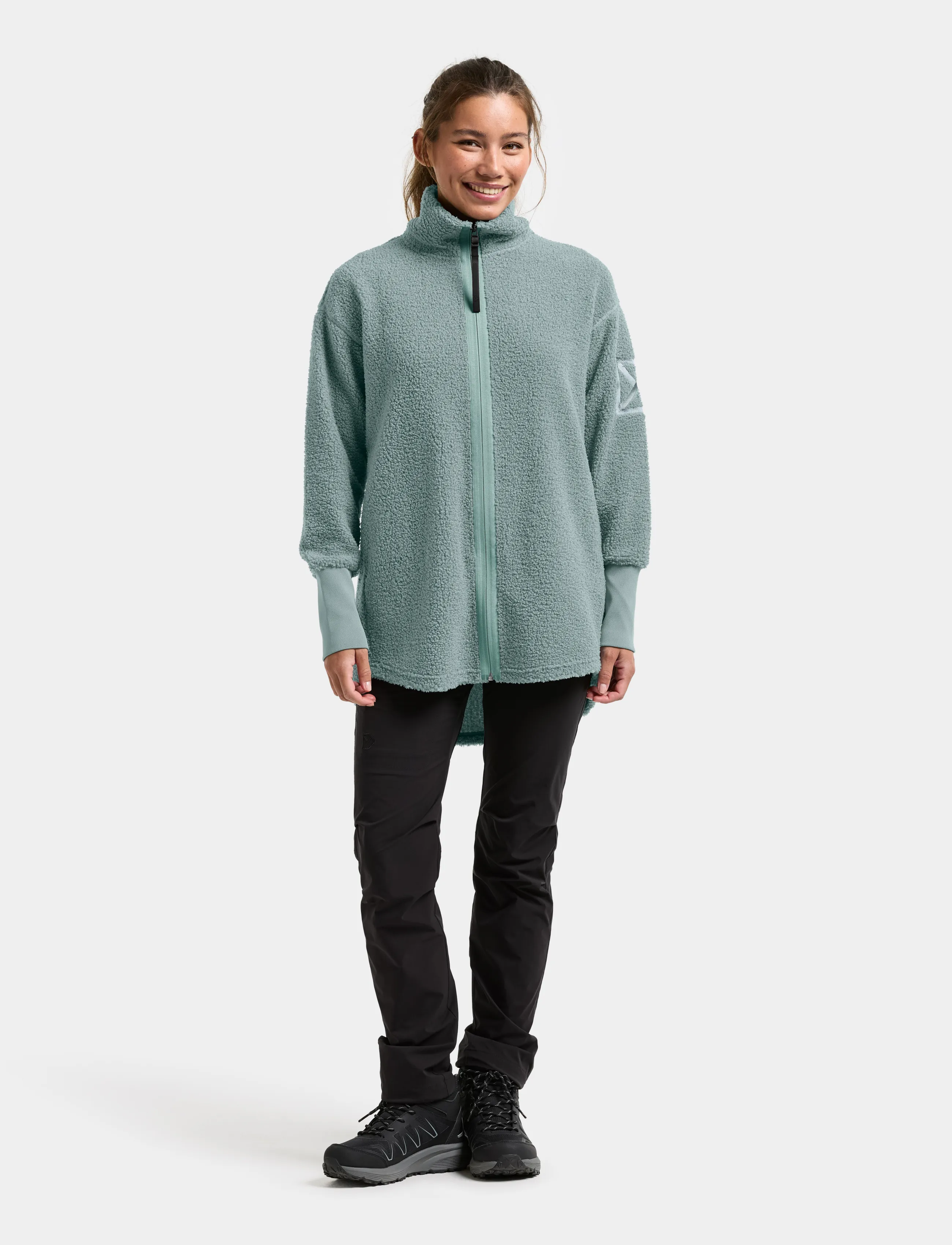 Didriksons - Sally Full-Zip - oberteile - factory blue - 2