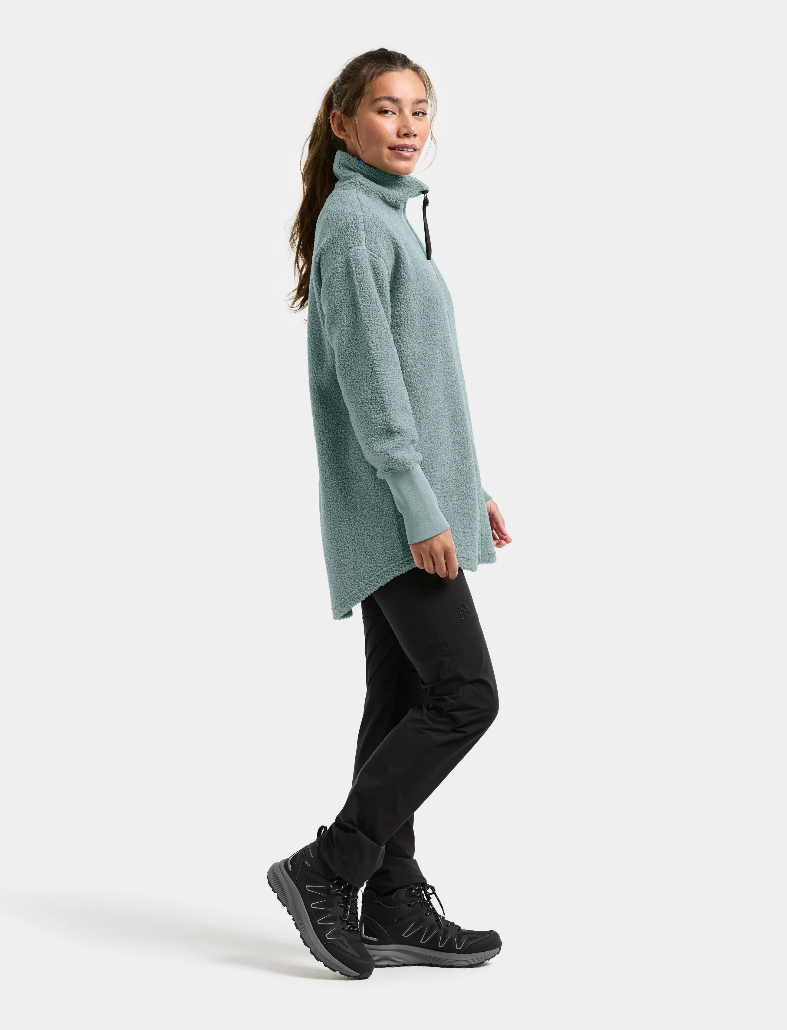 Didriksons - Sally Full-Zip - oberteile - factory blue - 3
