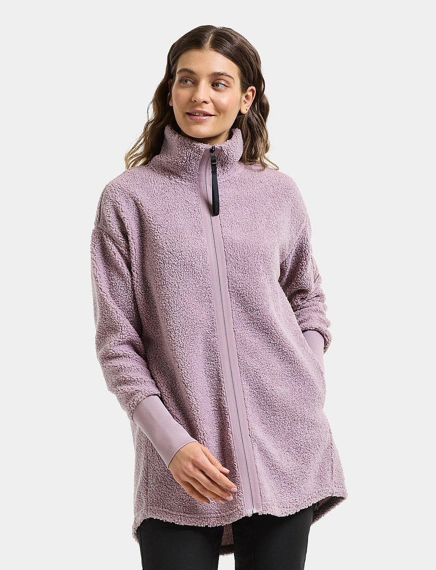 Didriksons - Sally Full-Zip - oberteile - lilac haze - 0