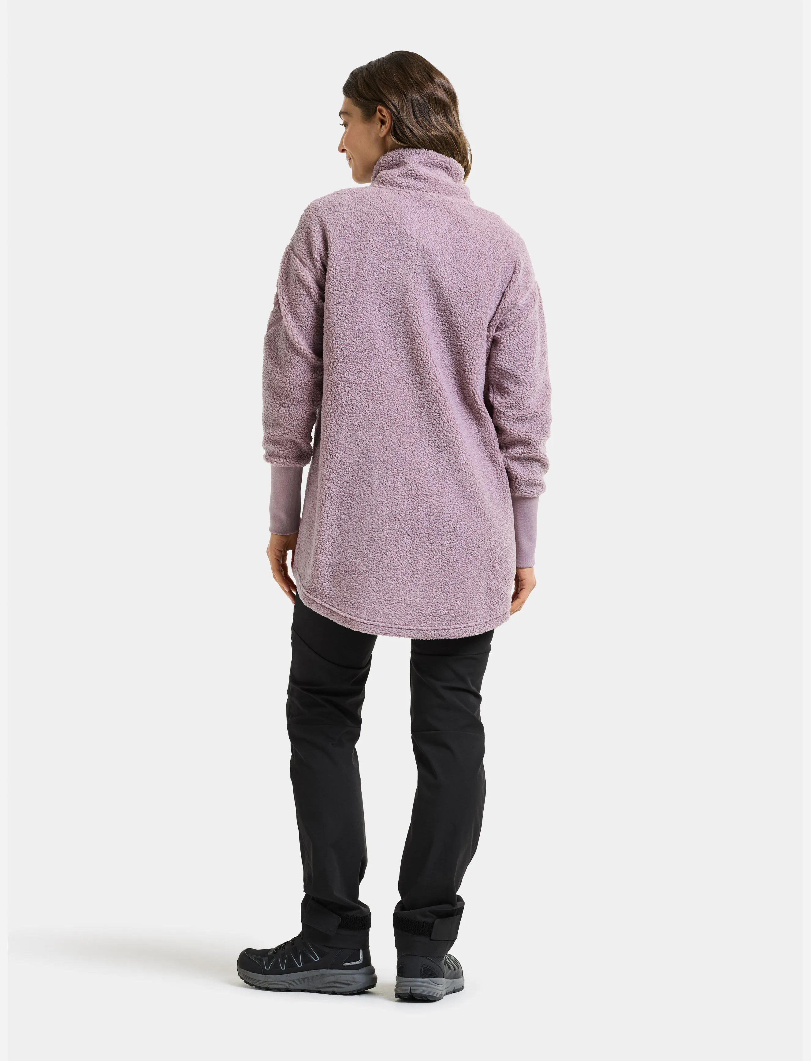 Didriksons - Sally Full-Zip - kampsunid ja vahekihid - lilac haze - 4