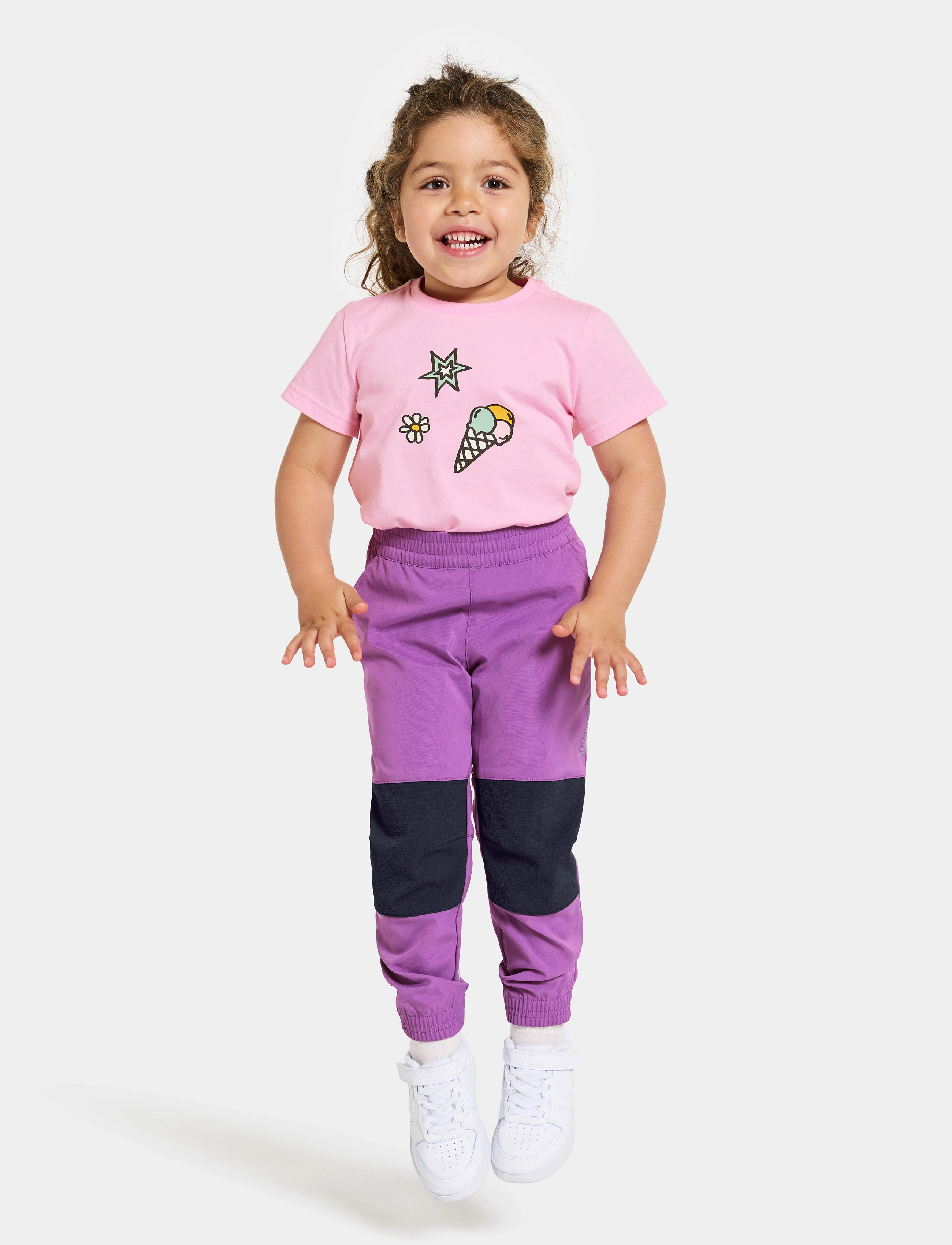 Didriksons - BLÅBÄR KIDS PANT - tulip purple - 3