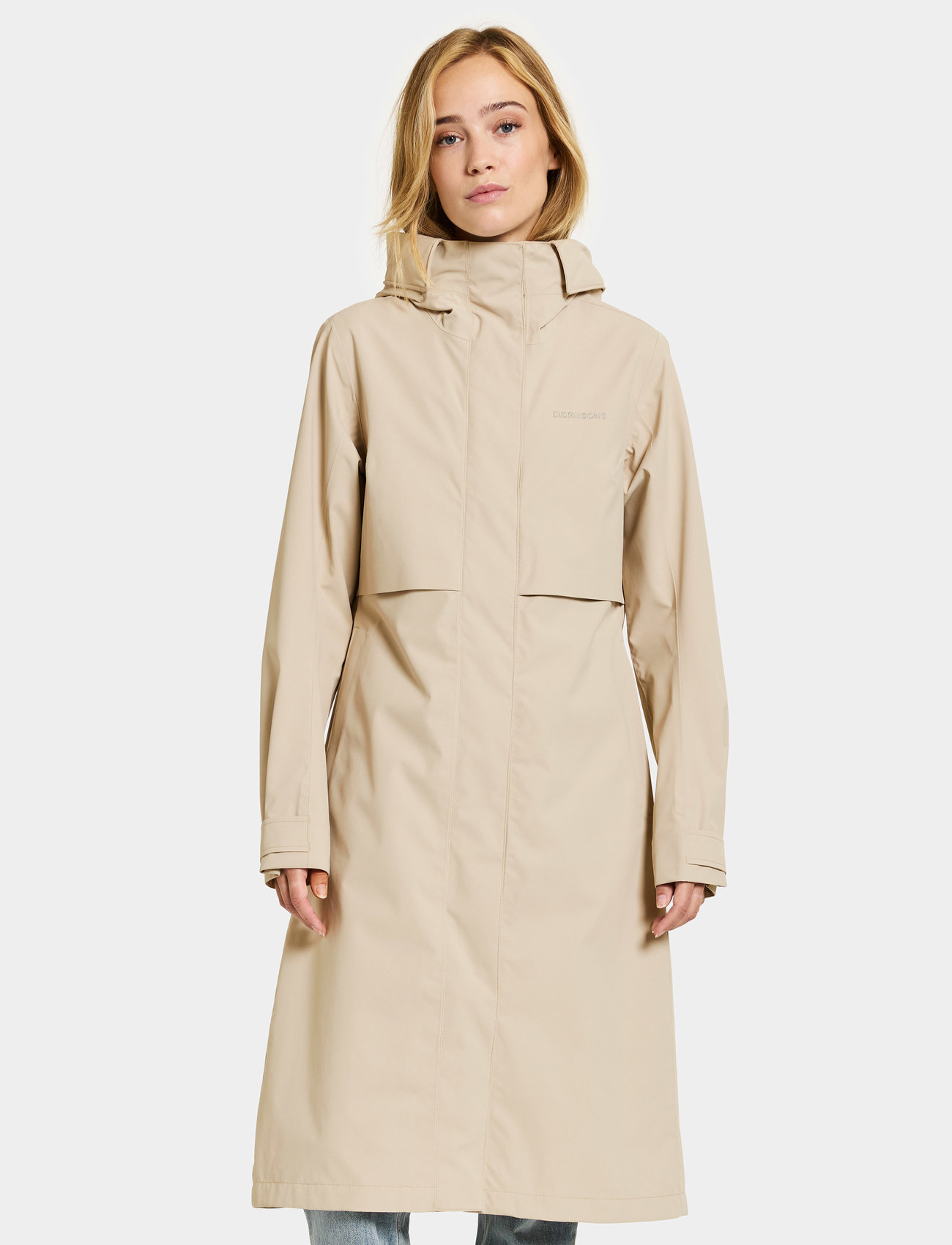 Didriksons - SONJA WNS PARKA L 2 - parkatakit - clay beige - 1