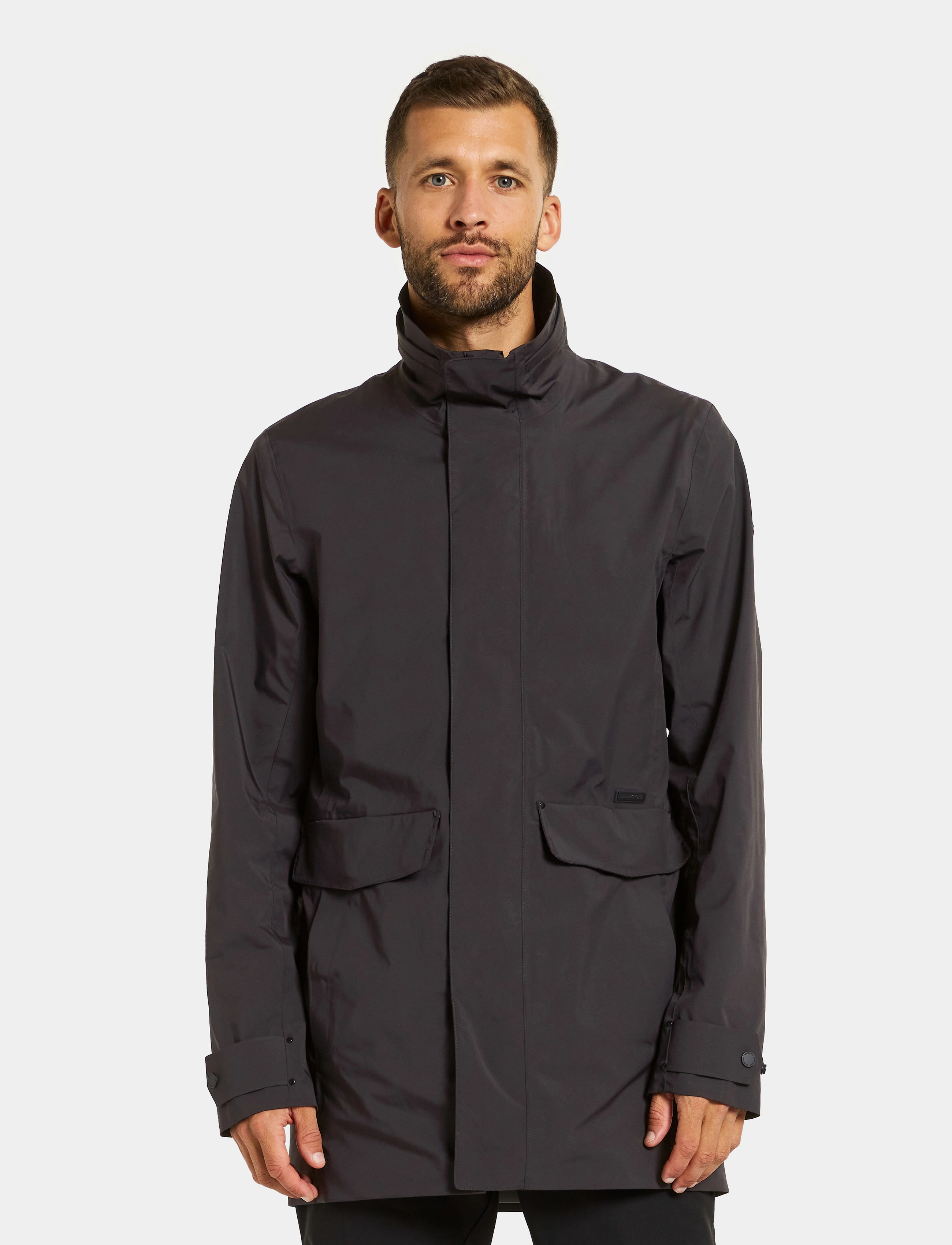 Didriksons Harry Usx Parka, S, Black, Jakker > Parkaer, Herre