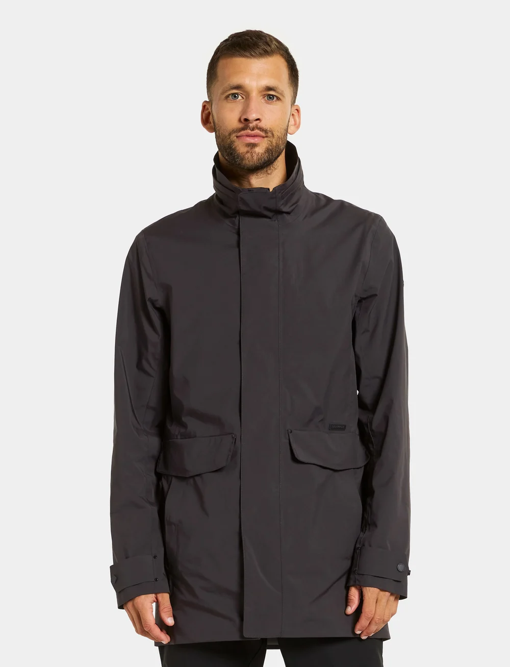 Didriksons - HARRY USX PARKA - vinterjakker - black - 0