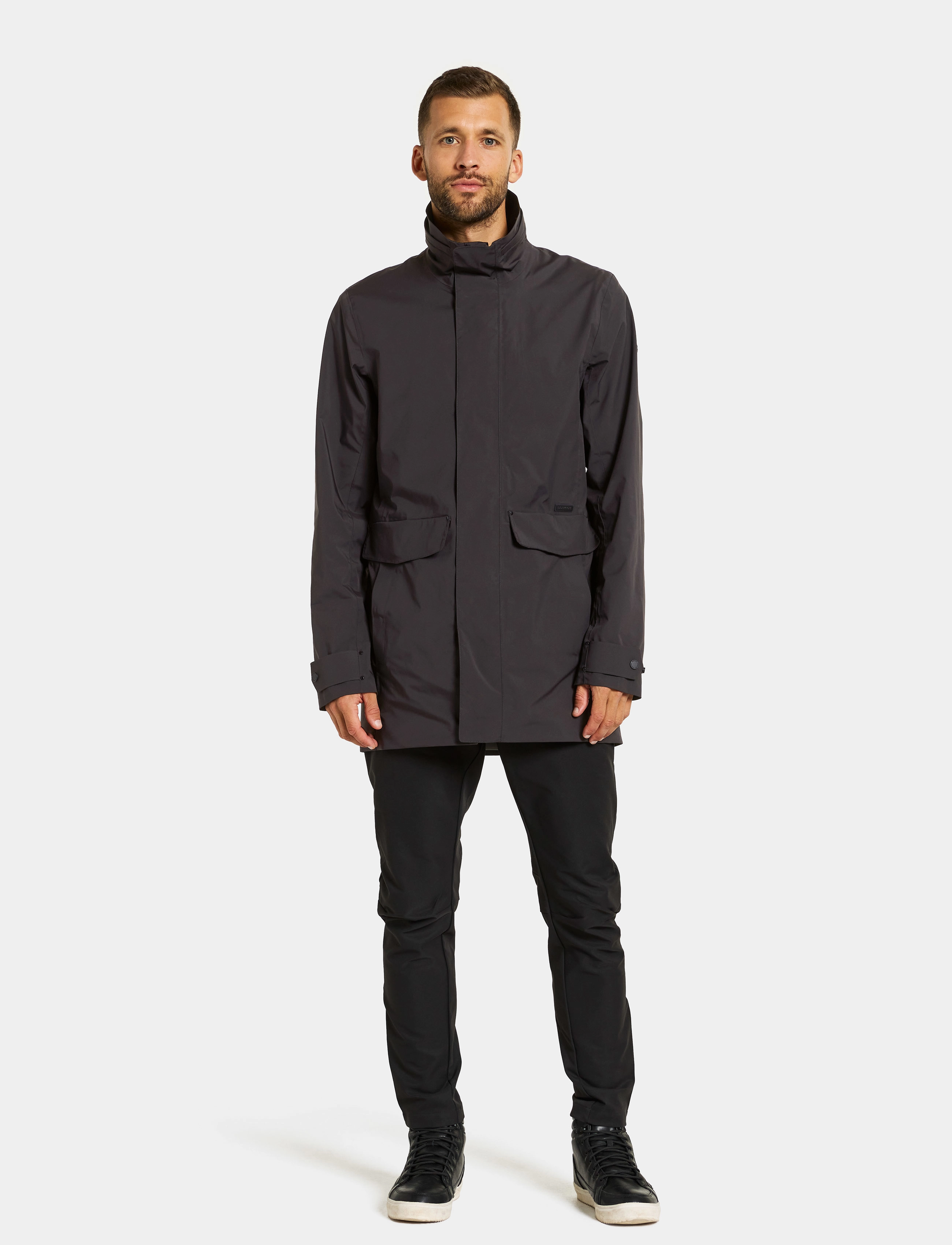 Didriksons - HARRY USX PARKA - parkad - black - 3