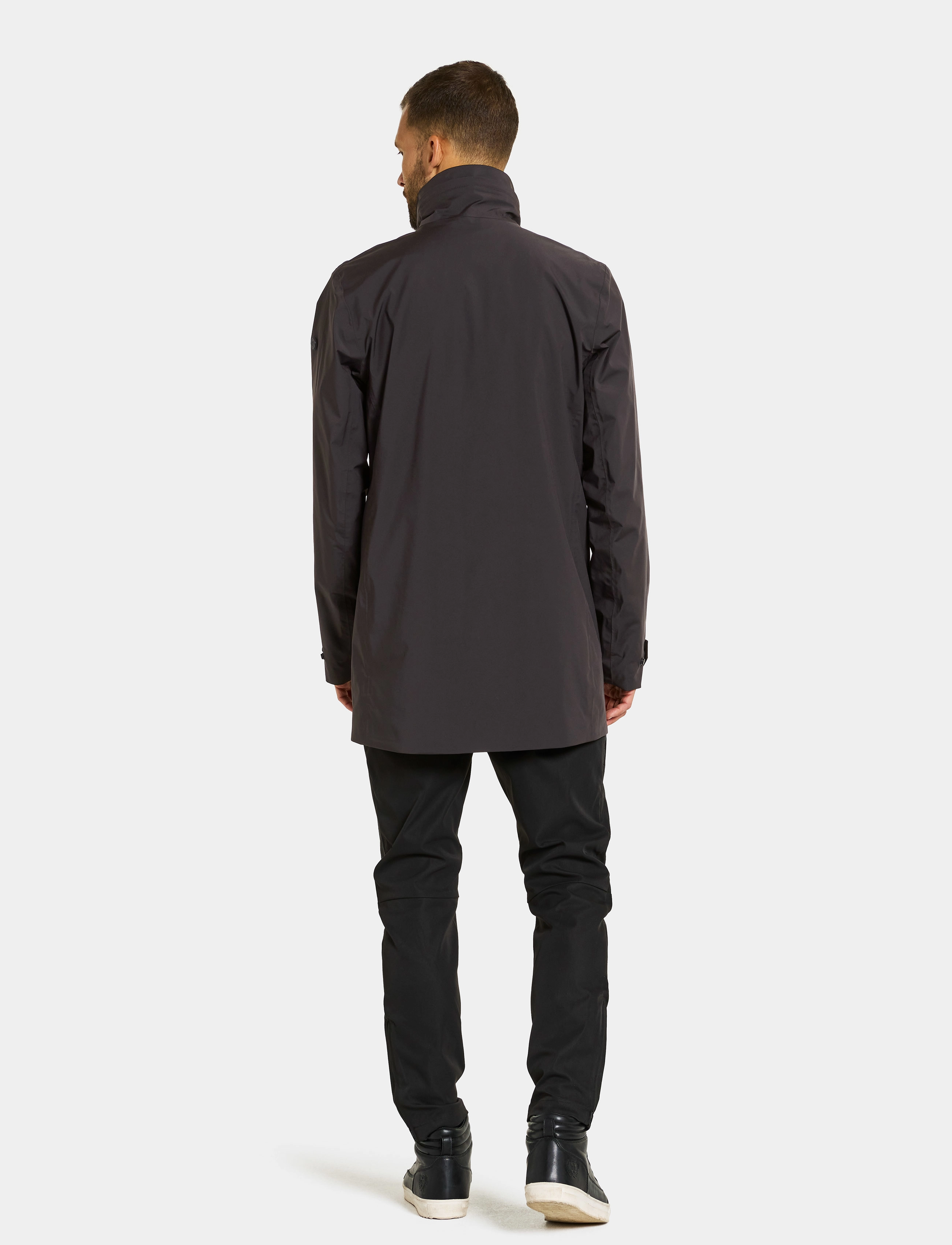 Didriksons - HARRY USX PARKA - parkad - black - 5