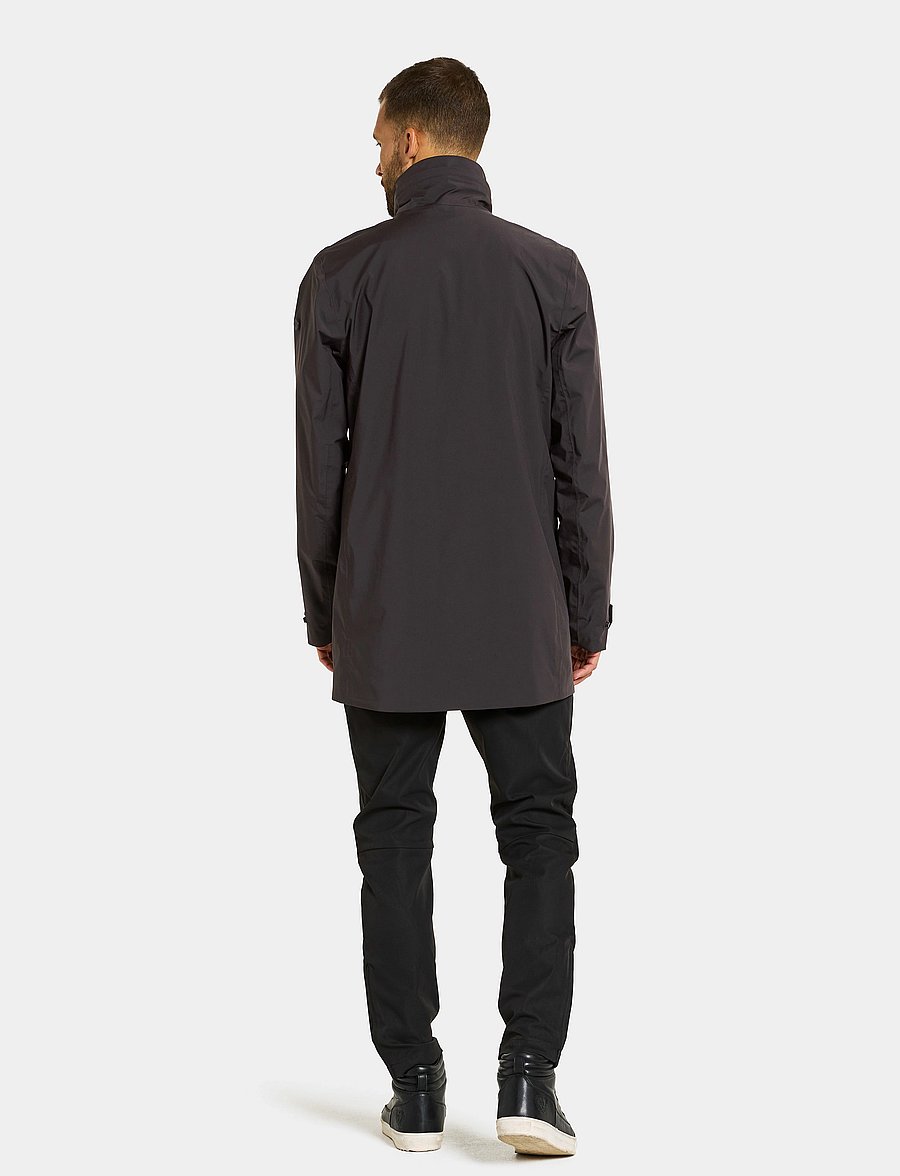 Didriksons - HARRY USX PARKA - parkad - black - 5