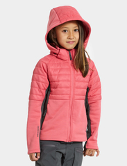 Didriksons - NEJLIKA KIDS FZ - quilted jackets - pink rose - 2