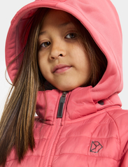 Didriksons - NEJLIKA KIDS FZ - quilted jackets - pink rose - 4