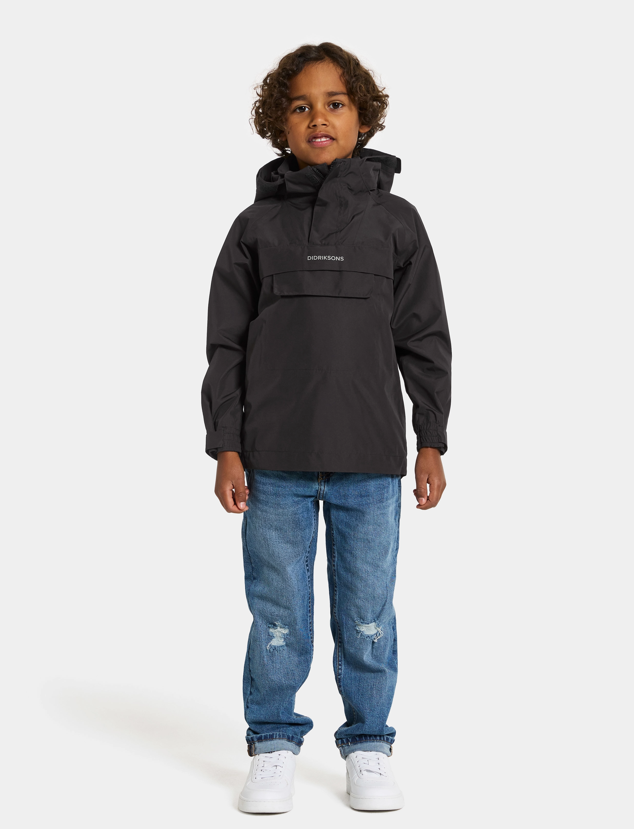 Didriksons - PI KIDS ANORAK - black - 4