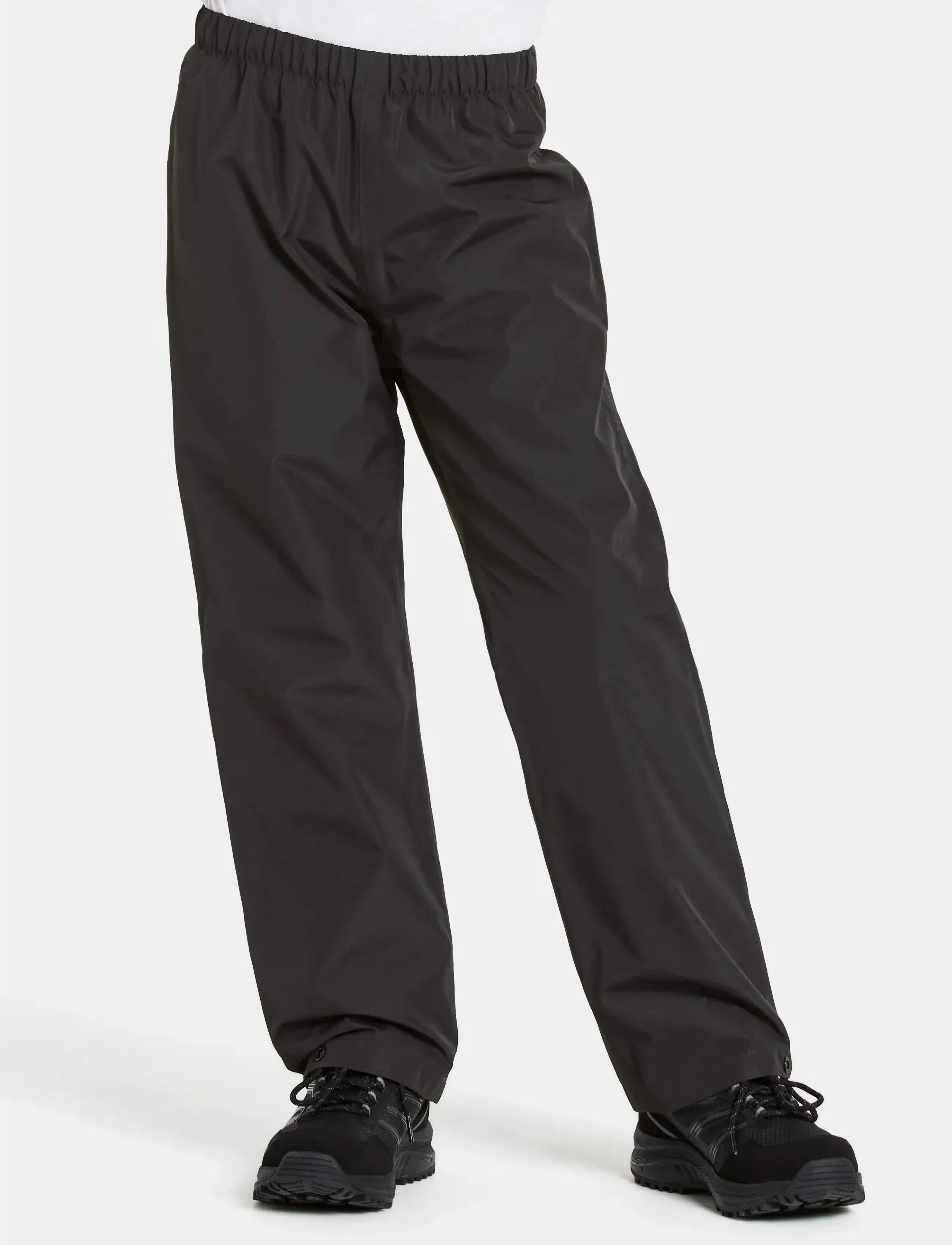 Didriksons PENTA KIDS PANT - Didriksons - BLACK / black