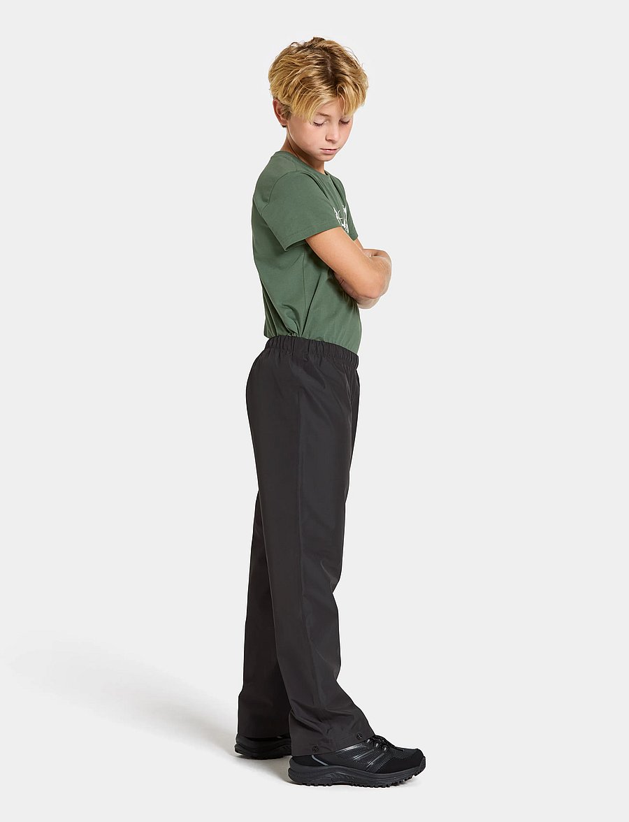 Didriksons - Penta Kids' Pants - tuule- ja veekindlad püksid - black - 0