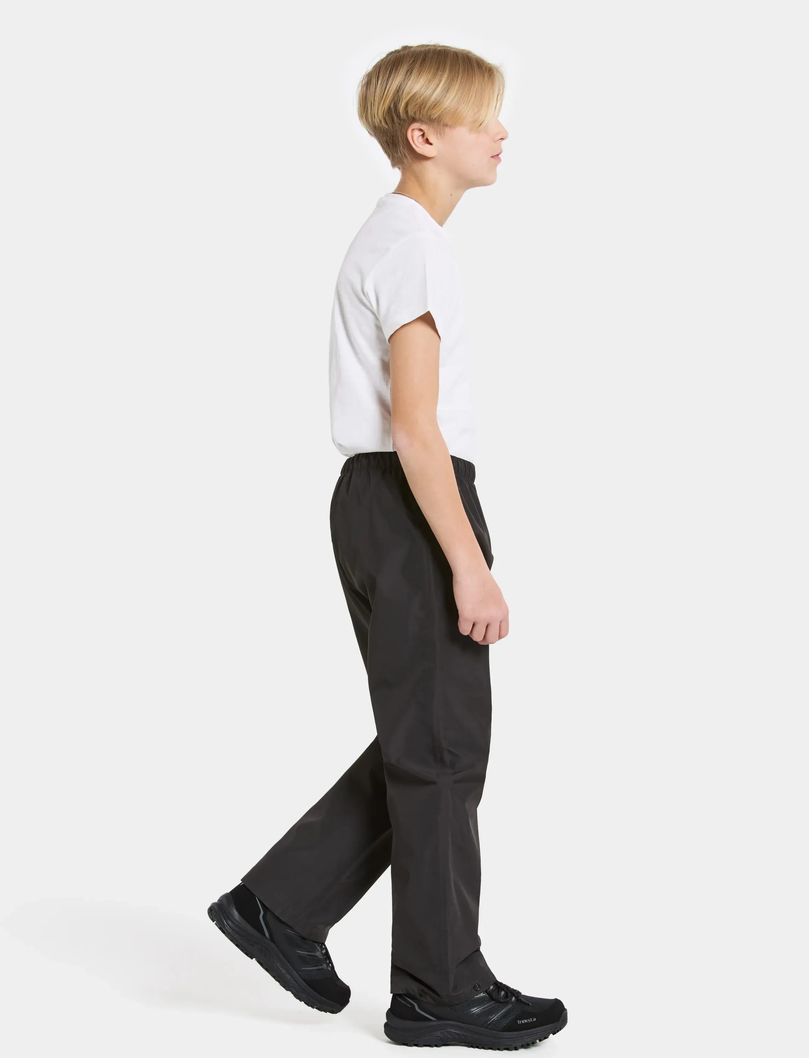 Didriksons - Penta Kids' Pants - shell- & regnbukser - black - 4