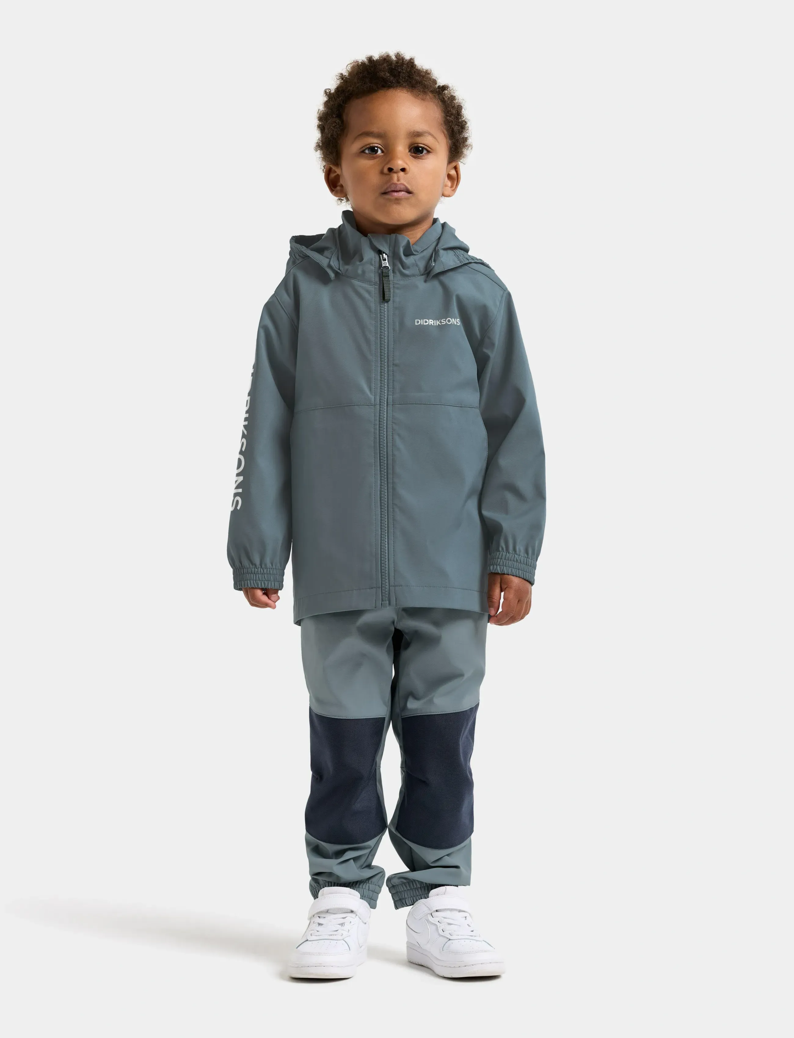 Didriksons - HALLON KIDS JKT - Õueriided - factory blue - 3