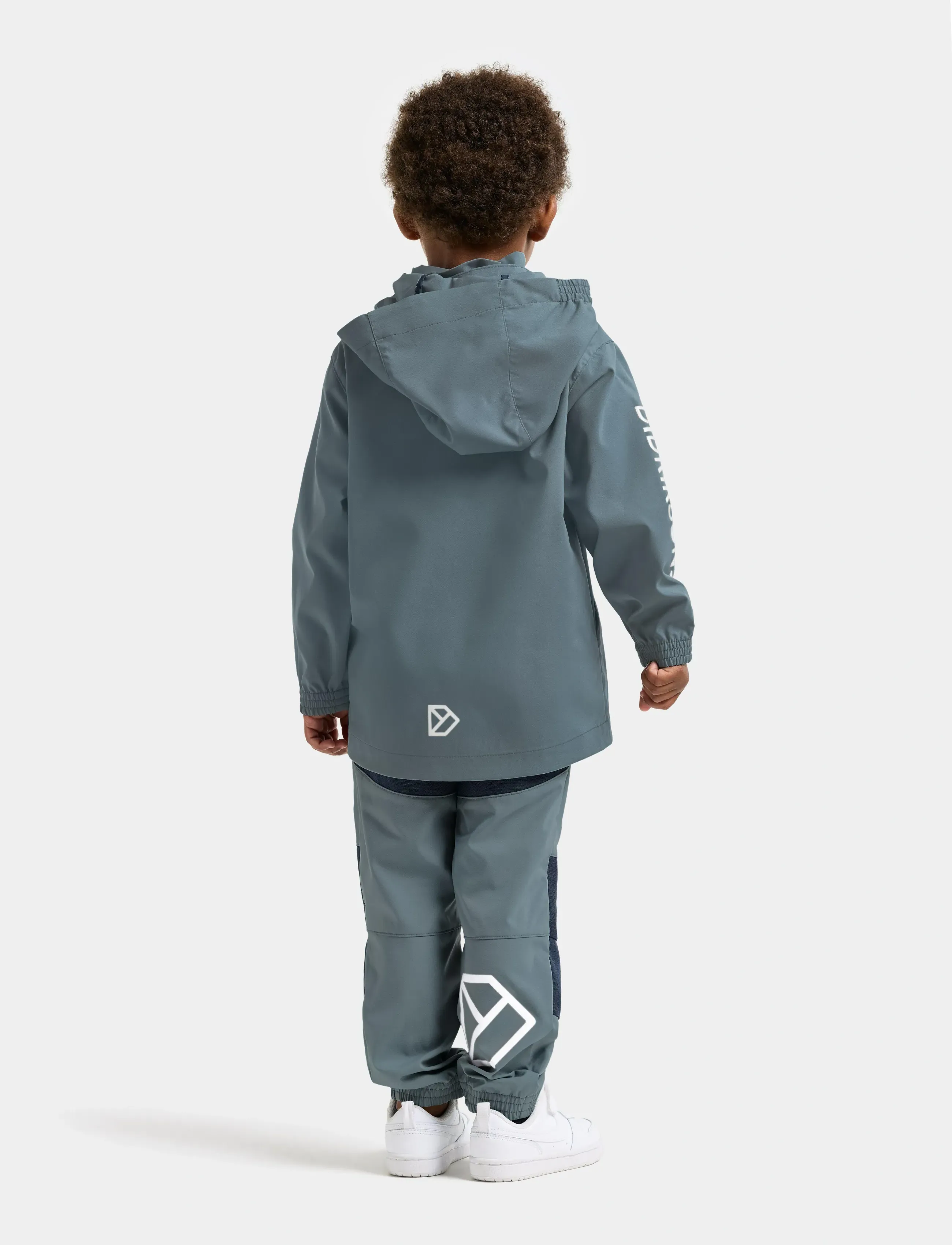 Didriksons - HALLON KIDS JKT - Õueriided - factory blue - 4