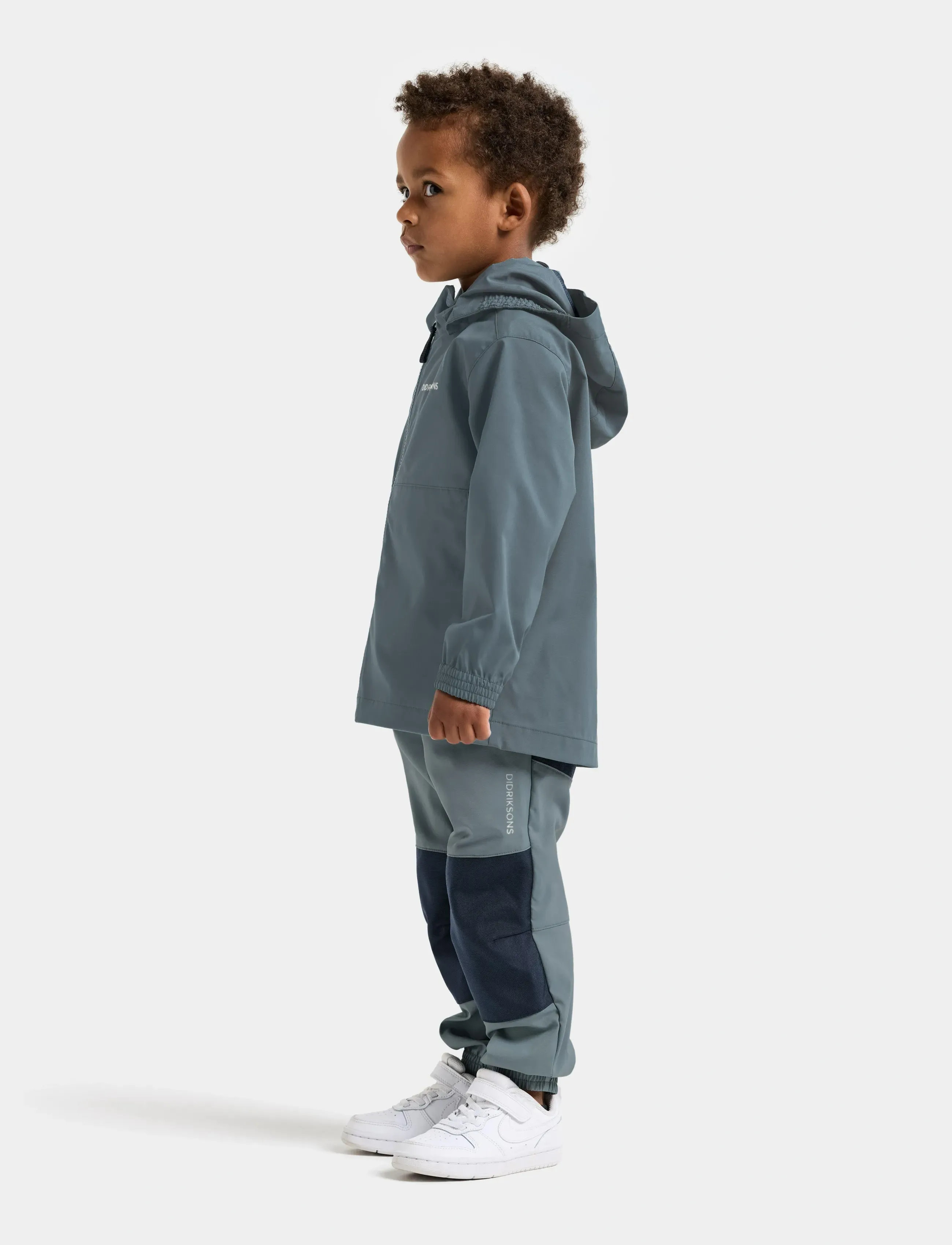 Didriksons - HALLON KIDS JKT - Õueriided - factory blue - 5