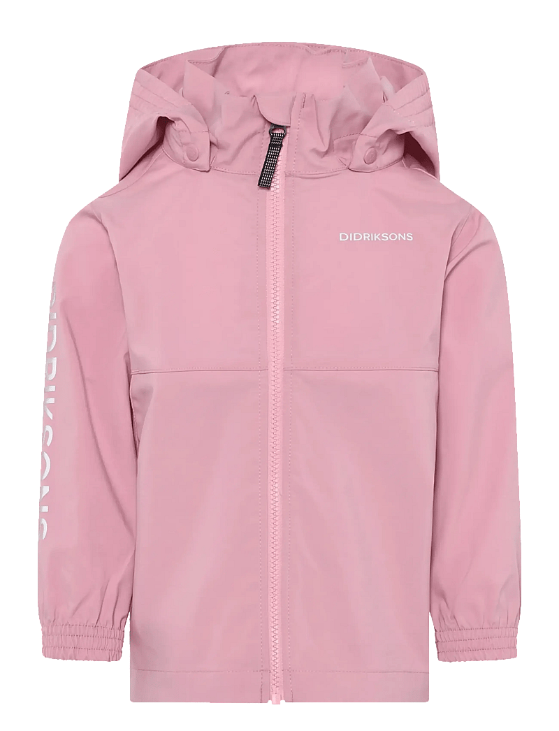 Didriksons - HALLON KIDS JKT - overtøj - light heather pink - 1